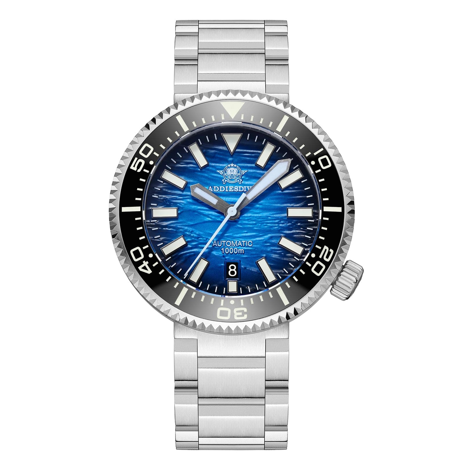 ADDIESDIVE Men's Automatic Diving Watch Waterproof 1000M Watch ...