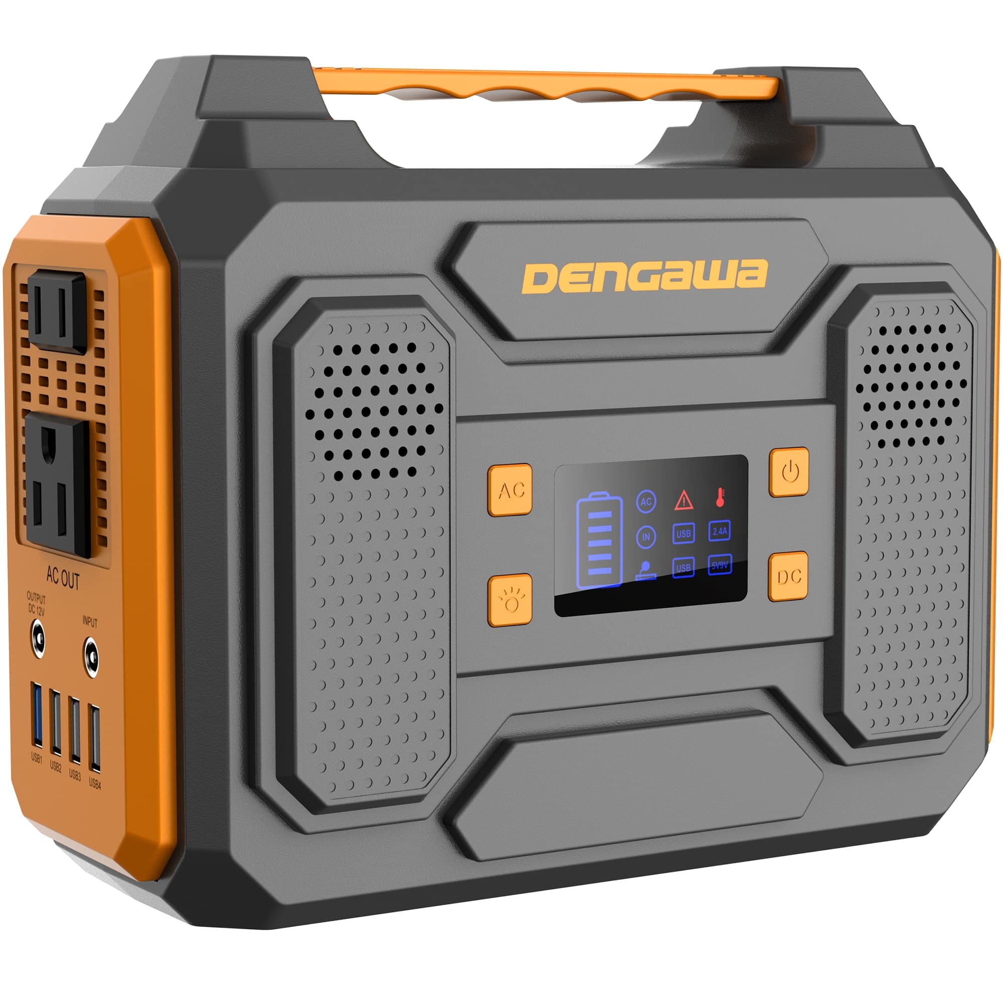 Portable Power Station 250Wh, Laptop Charger Lithium Battery Power Supply with 110V/250W Pure Sine Wave AC Output, DC USB Ports for Outdoors Camping Home Emergency