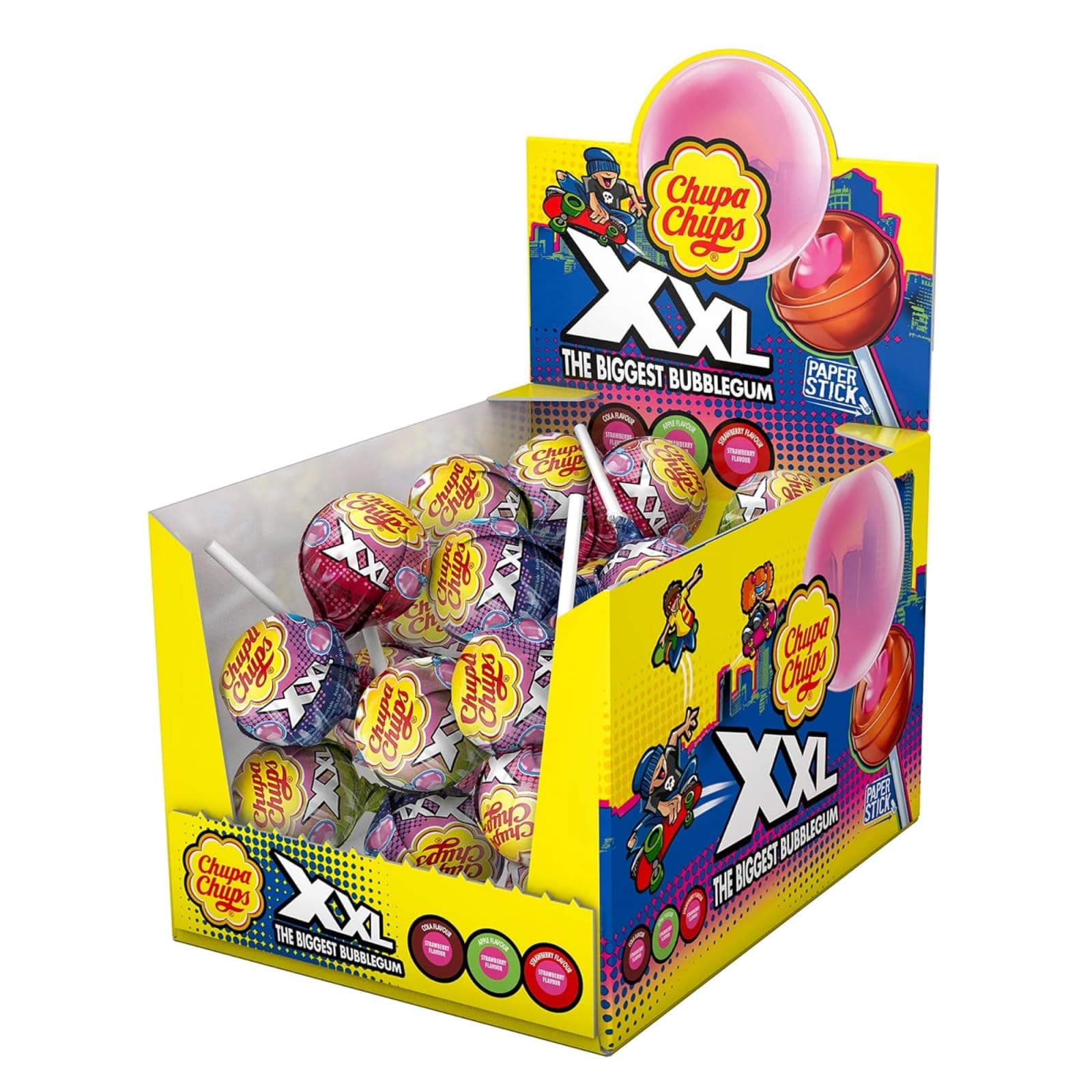 XXL classic assortment of 25 extra large Lollipops