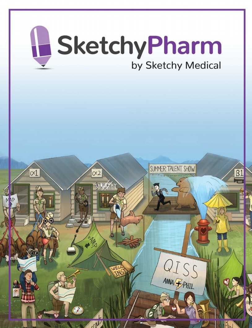 SketchyMedical Official SketchyPharm Workbook Office Product