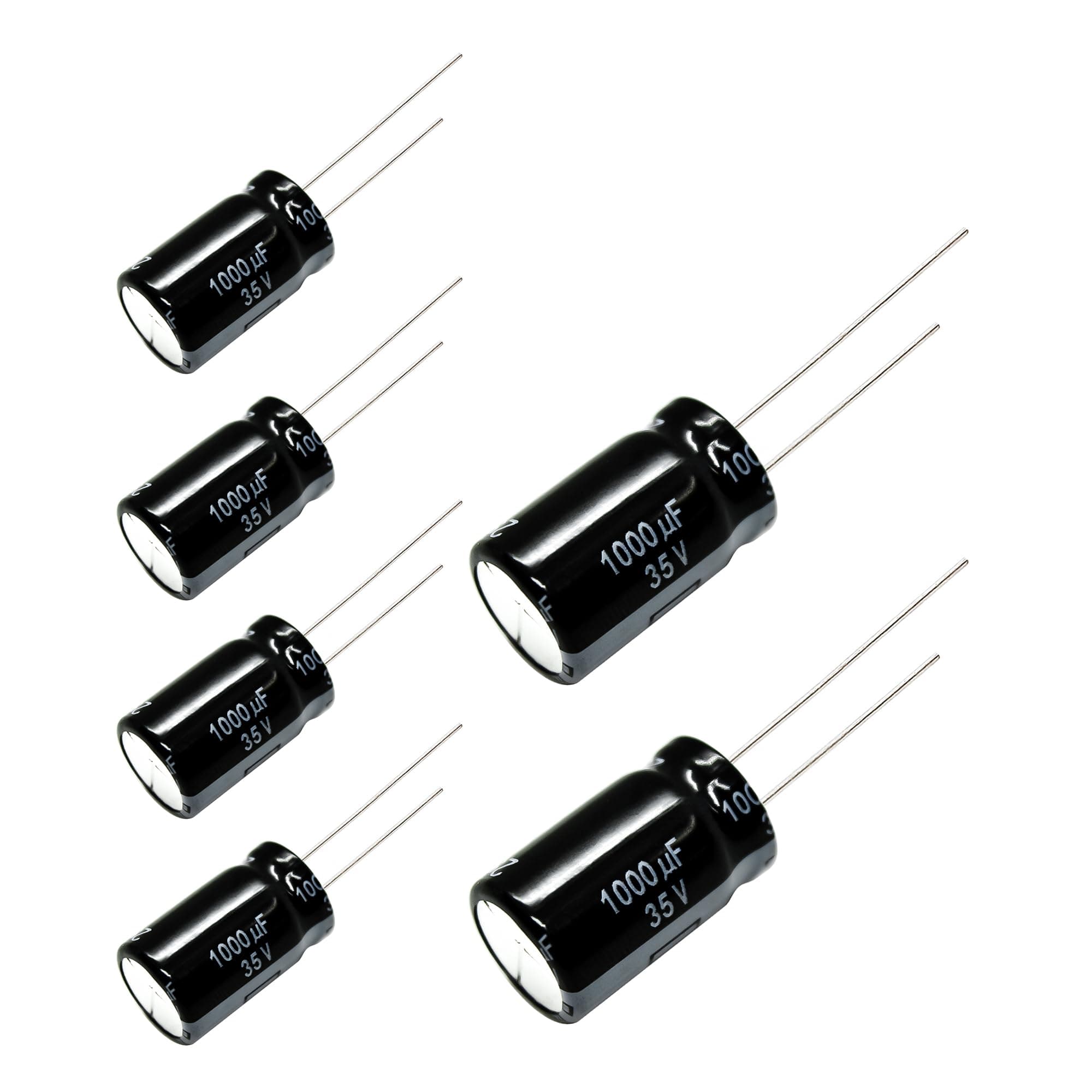 Replacemnt for 6 pcs Panasonic FR Series Capacitors 35V 1000uf Ultra Low ESR
