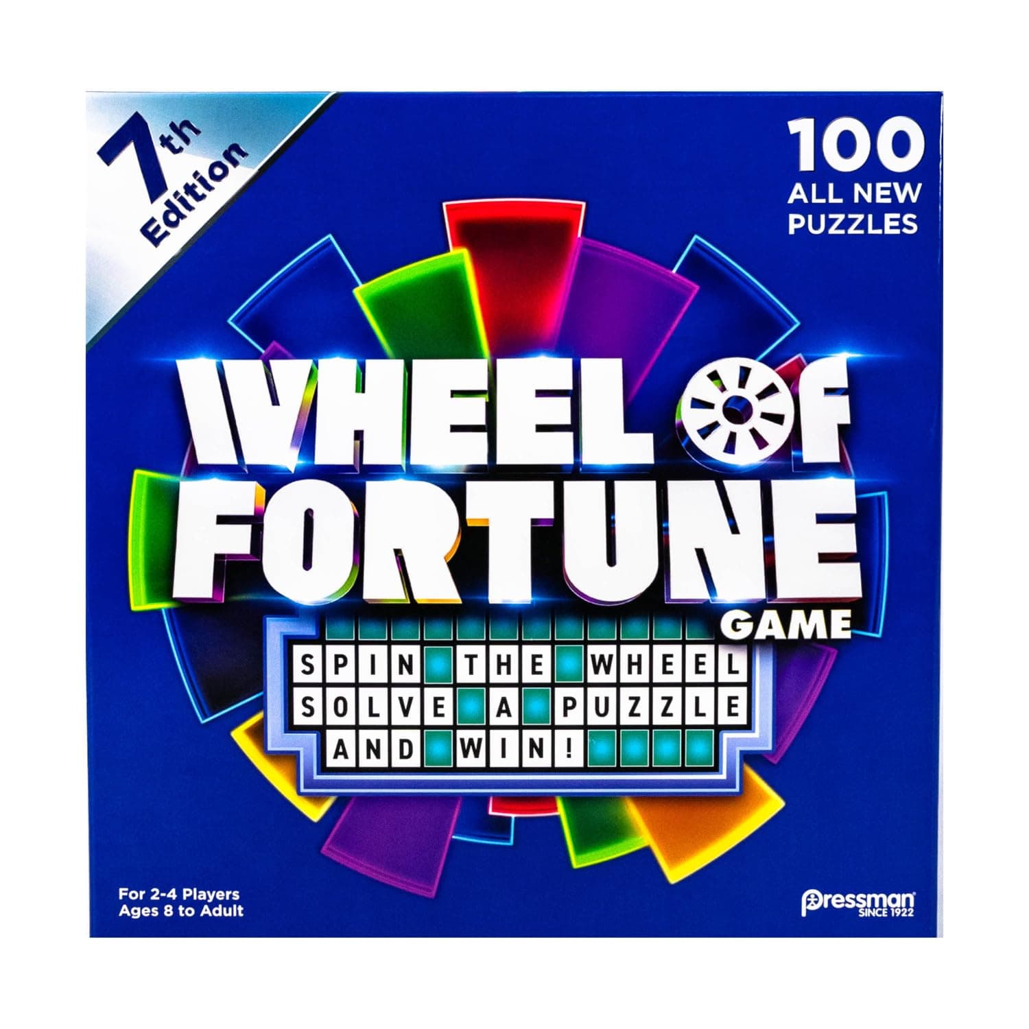 Wheel Of Fortune Game: 5Th Edition - Spin The Wheel, Solve A Puzzle, And Win By Pressman