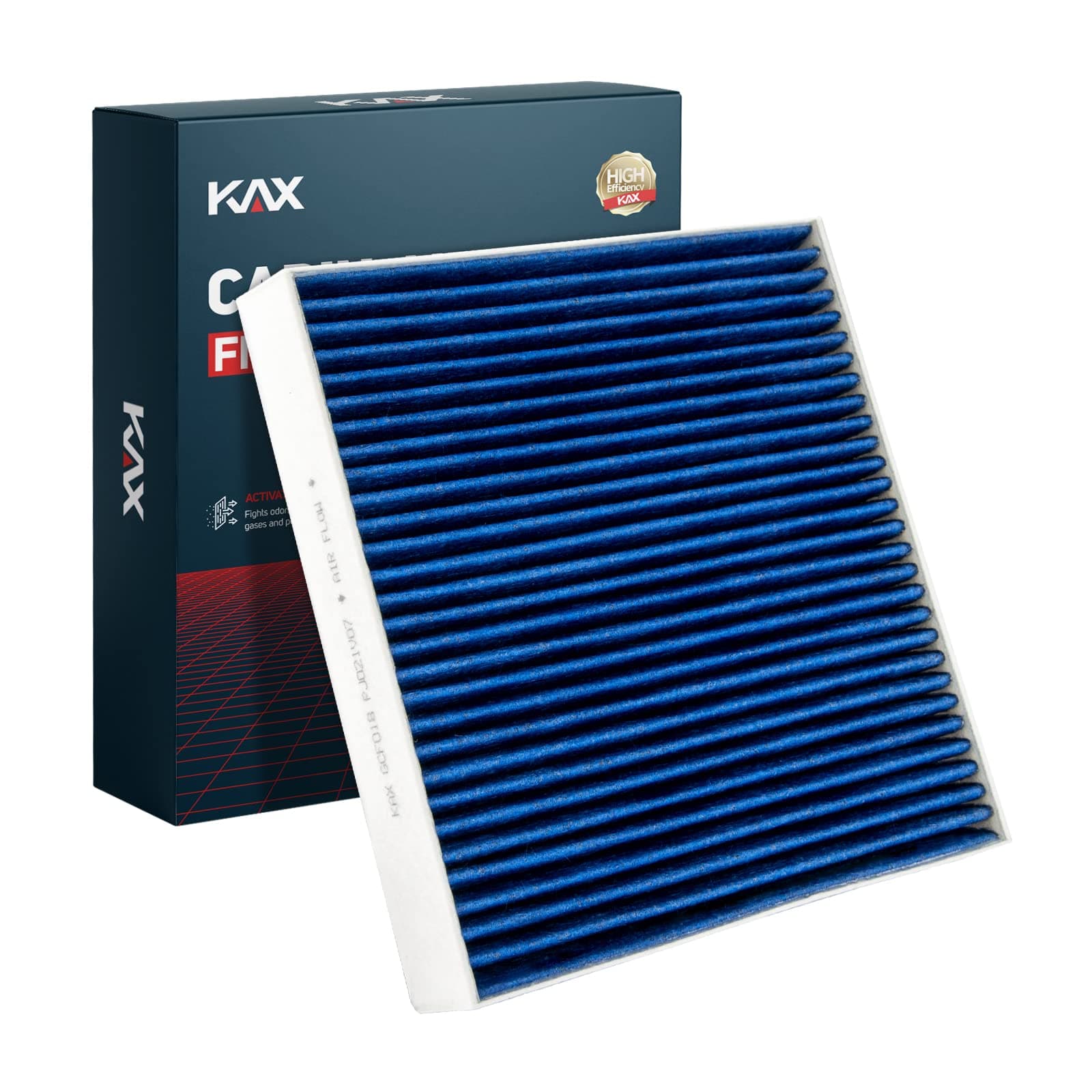 KAX Premium Cabin Air Filter with Dual Active Carbon, CF11809 Replacement for Chevrolet Silverado, Suburban, Tahoe, Sierra, Yukon, Escalade Cabin Filter, Strong Adsorption Cabin Filter