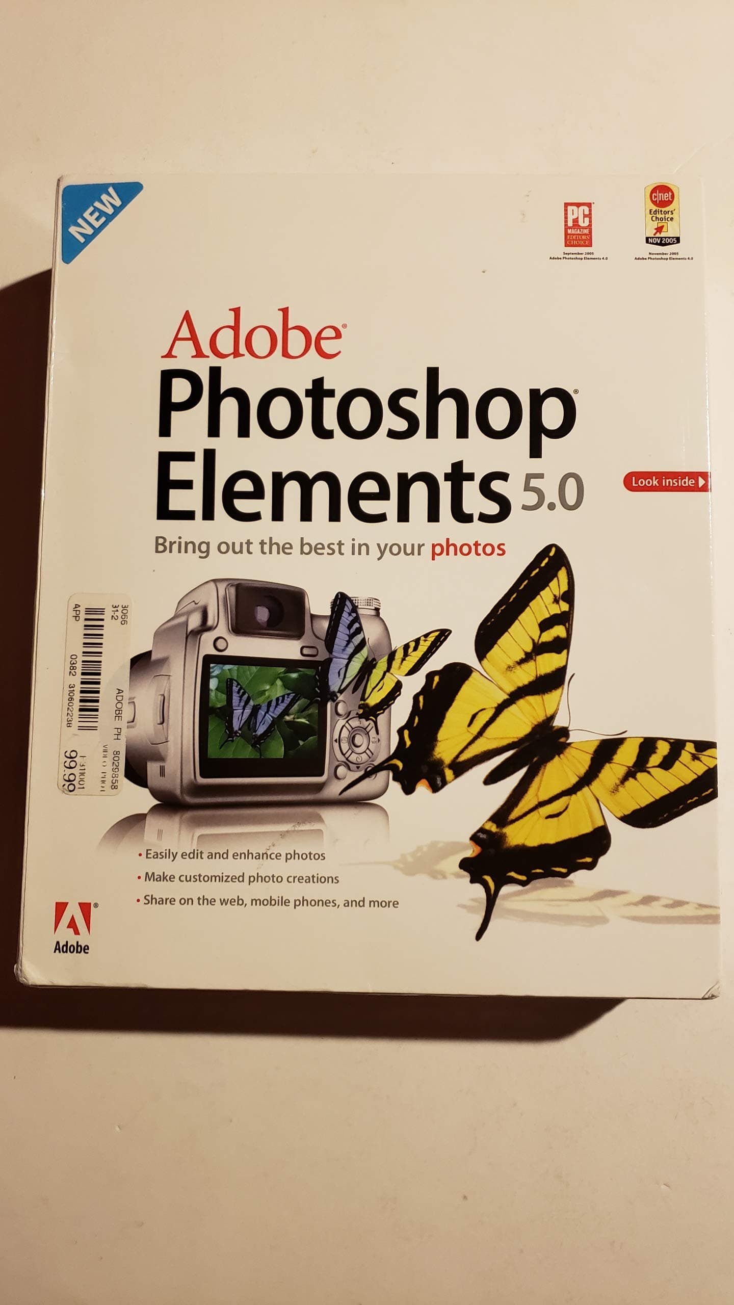 Adobe Photoshop Elements 5.0/Premiere Elements 3.0 VTC Training CD
