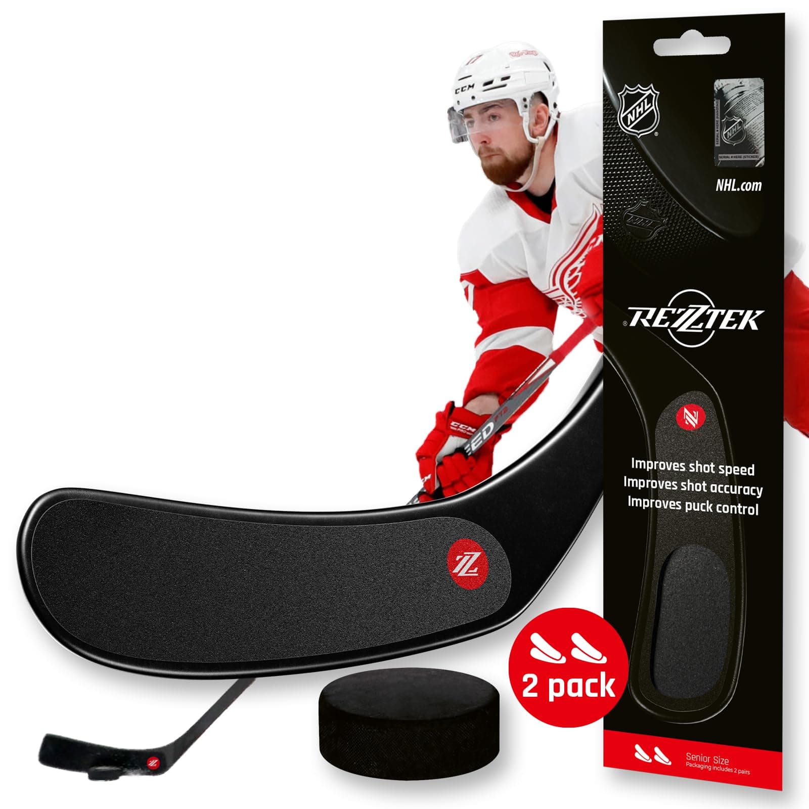 - Hockey Stick Tape Alternative – Hockey Stick Blade Performance Grip – for Ice & Street Hockey Stick Blades - Used by NHL Players
