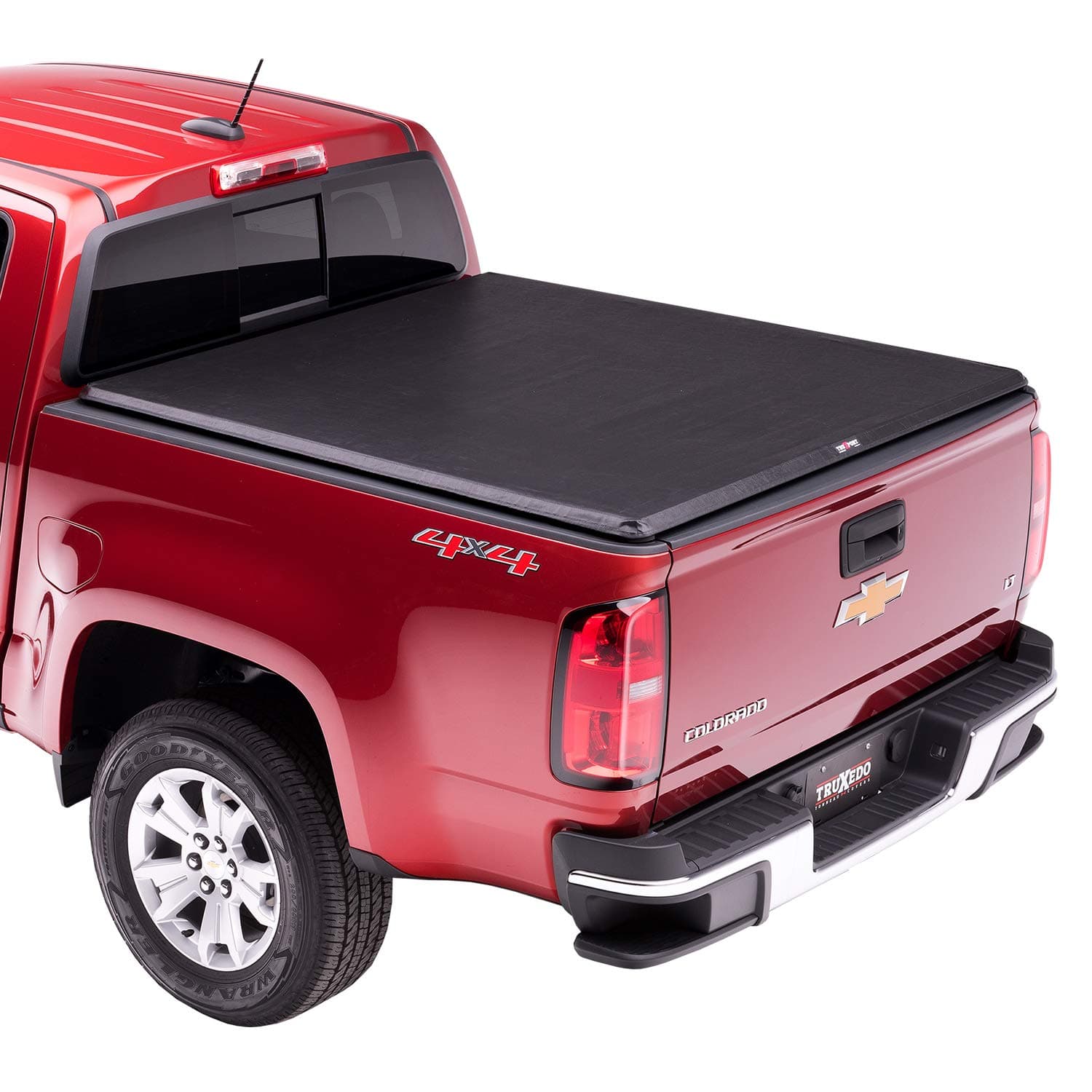 TruXedo TruXport Soft Roll Up Truck Bed Tonneau Cover | 249801 | Fits 2015-2023 Chevy/GMC Colorado/Canyon 5' 3" Bed (62.7"), Black