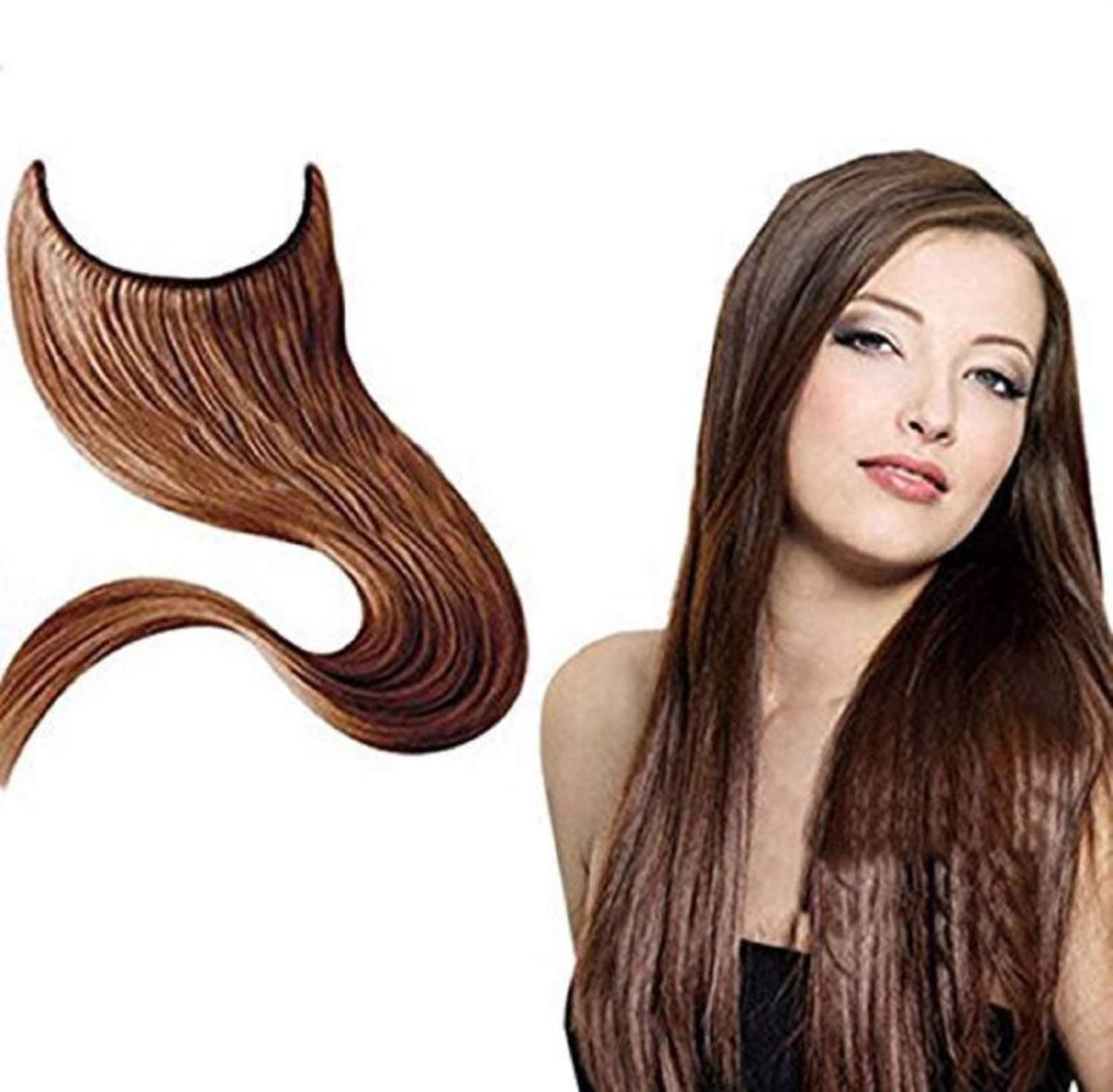 Confidence Synthetic Hair Extension For Hair Volume Secret Extension For Women And Girls 20 Gram Pack Of 1 (Highlight)