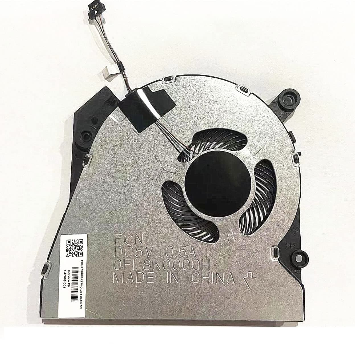 Fleshy Leaf New CPU Cooling Fan Replacement for HP ProBook 450 G6 HSN-Q16C Series 0FL8K0000H L47695-001