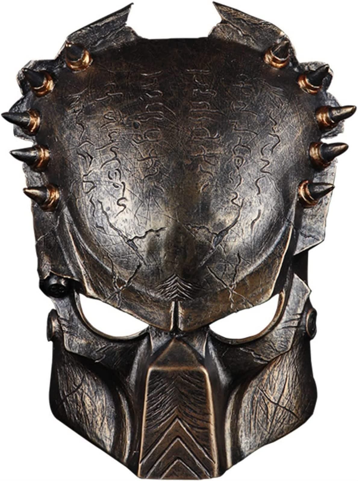 Fancy Dress Masks for Adult Halloweenmask Game Predator Wolf Mask Cosplay Resin Helmet Mask (Color : 1)