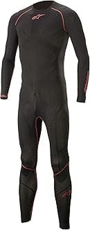 RIDE TECH LITE 1PC UNDERSUIT (XXL, BLACK RED)