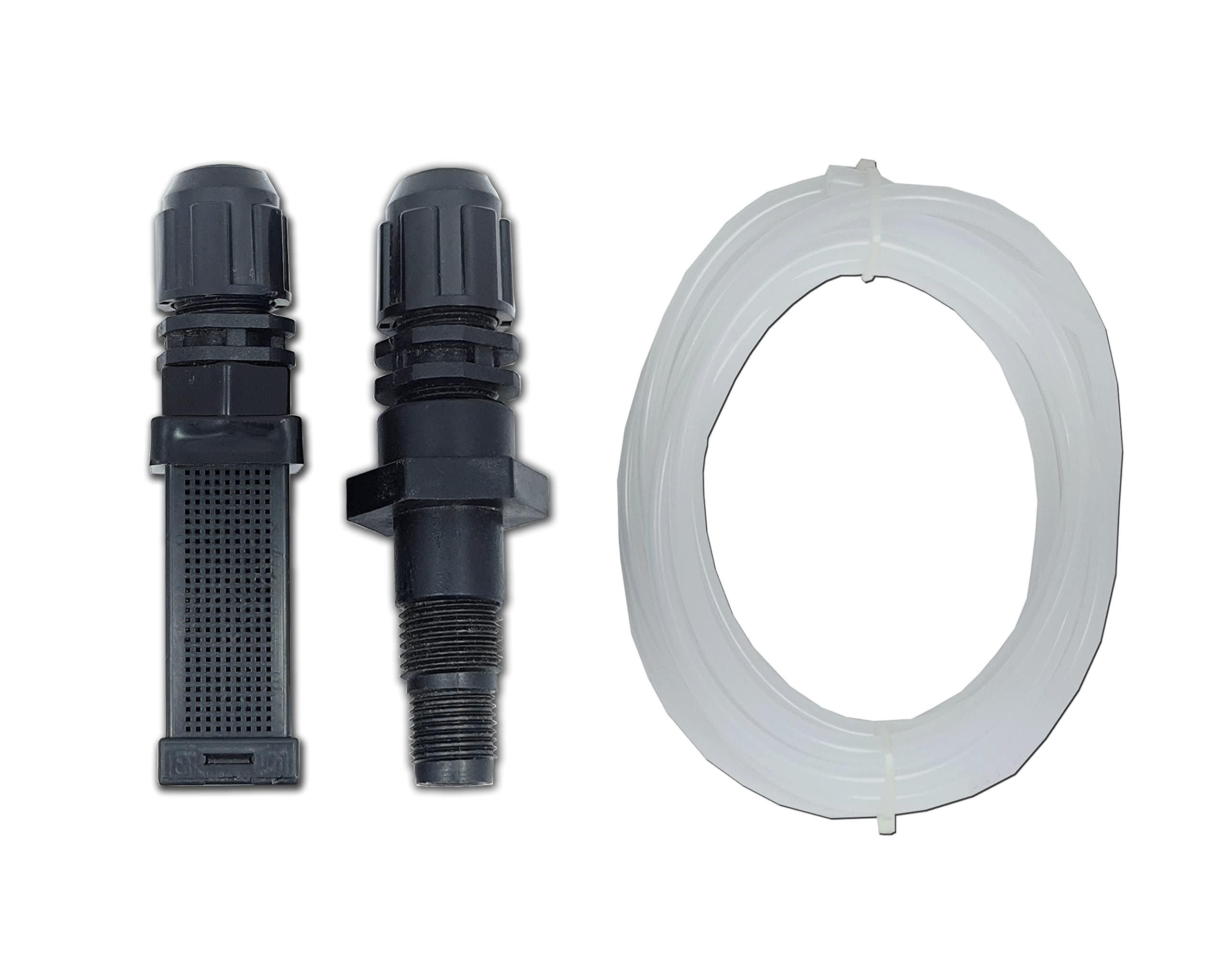 BIOWAY Ro Antiscallen Chamical Dosing Pump Suction & Dicharge NRV Accessories Set with Pipe/Tube/Hose (Antiscallen Dosing Pump Connection)