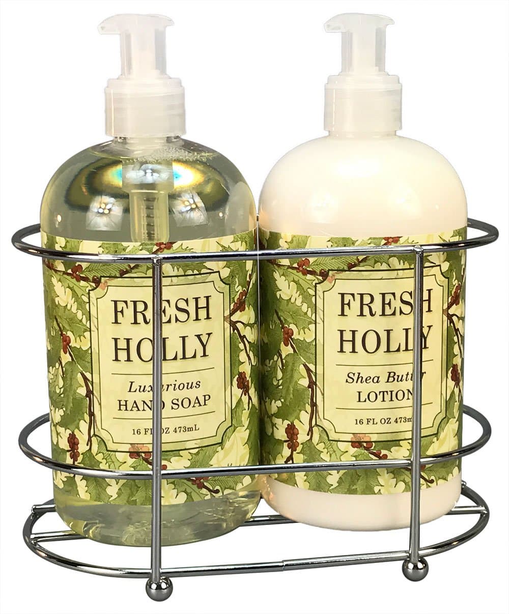 Greenwich Bay Trading Co. Shea Hand & Body Duo Sink Set (Fresh Holly)