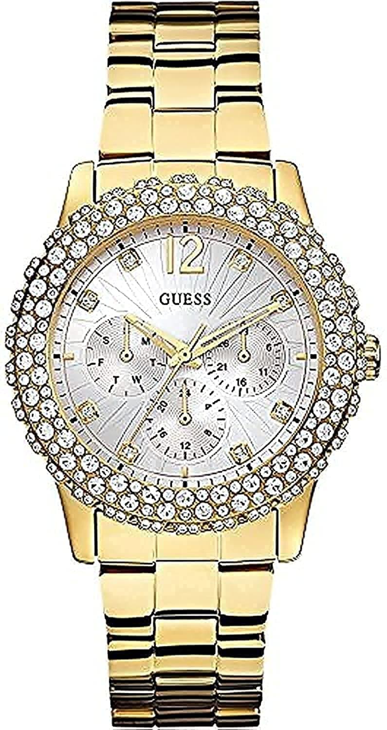 Guess Women's Analogue Quartz Watch with Stainless Steel Bracelet – W0335L2