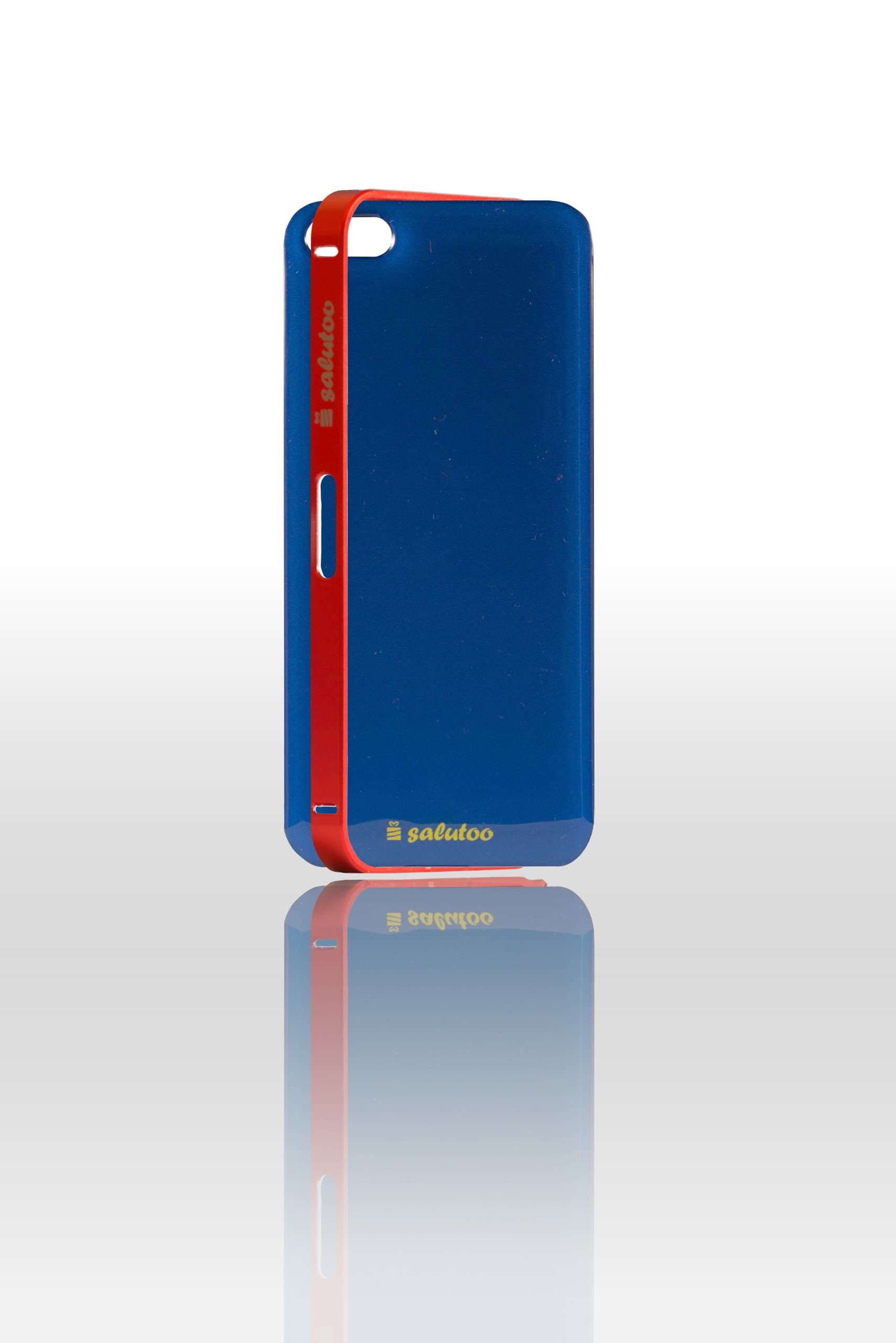 Set for Iphone 5/5s - Blue on Red