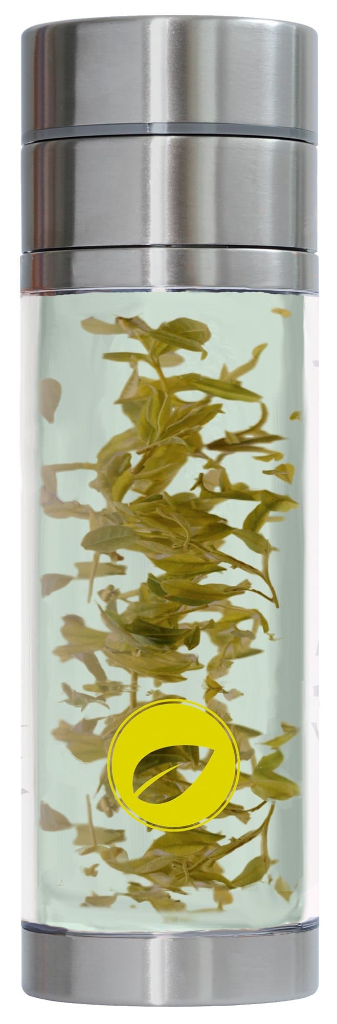 tea exclusive - Thermal tea maker, double-walled for multiple infusion (also for on the go), 320 ml (teapot, drinking bottle, tea maker, tea cup to go, tea glass).