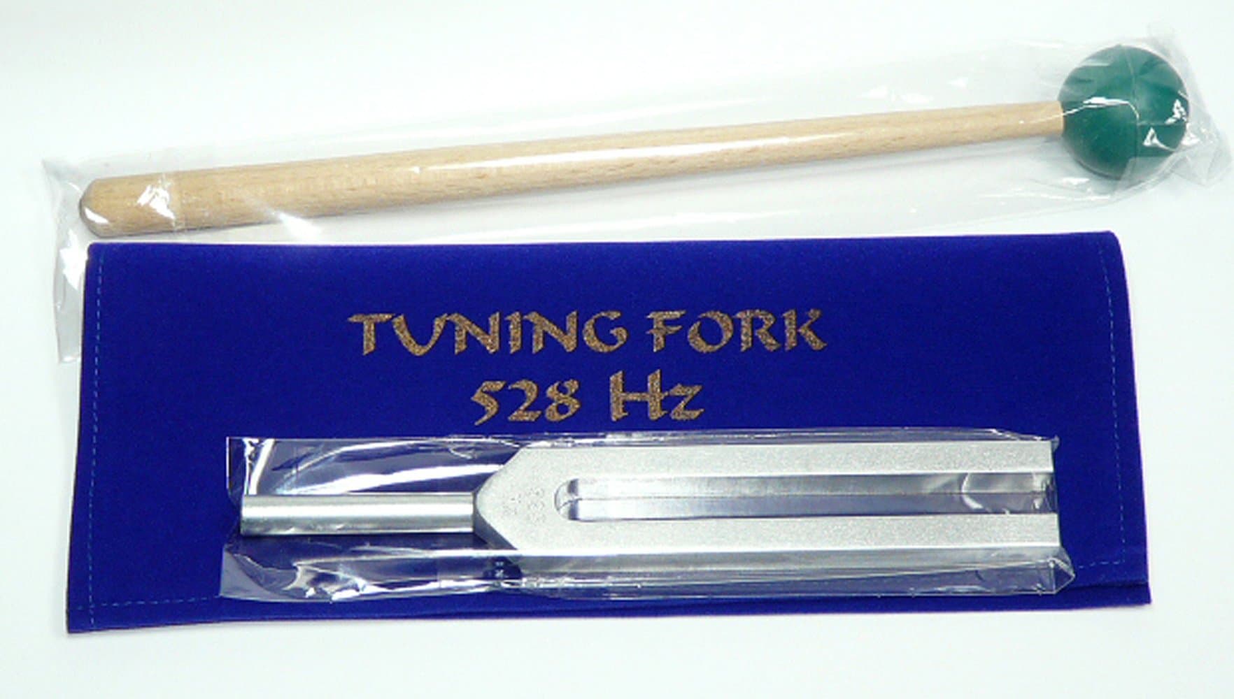 Tuningforkshop 528 Hz Tuning Fork for Healing with Mallet+