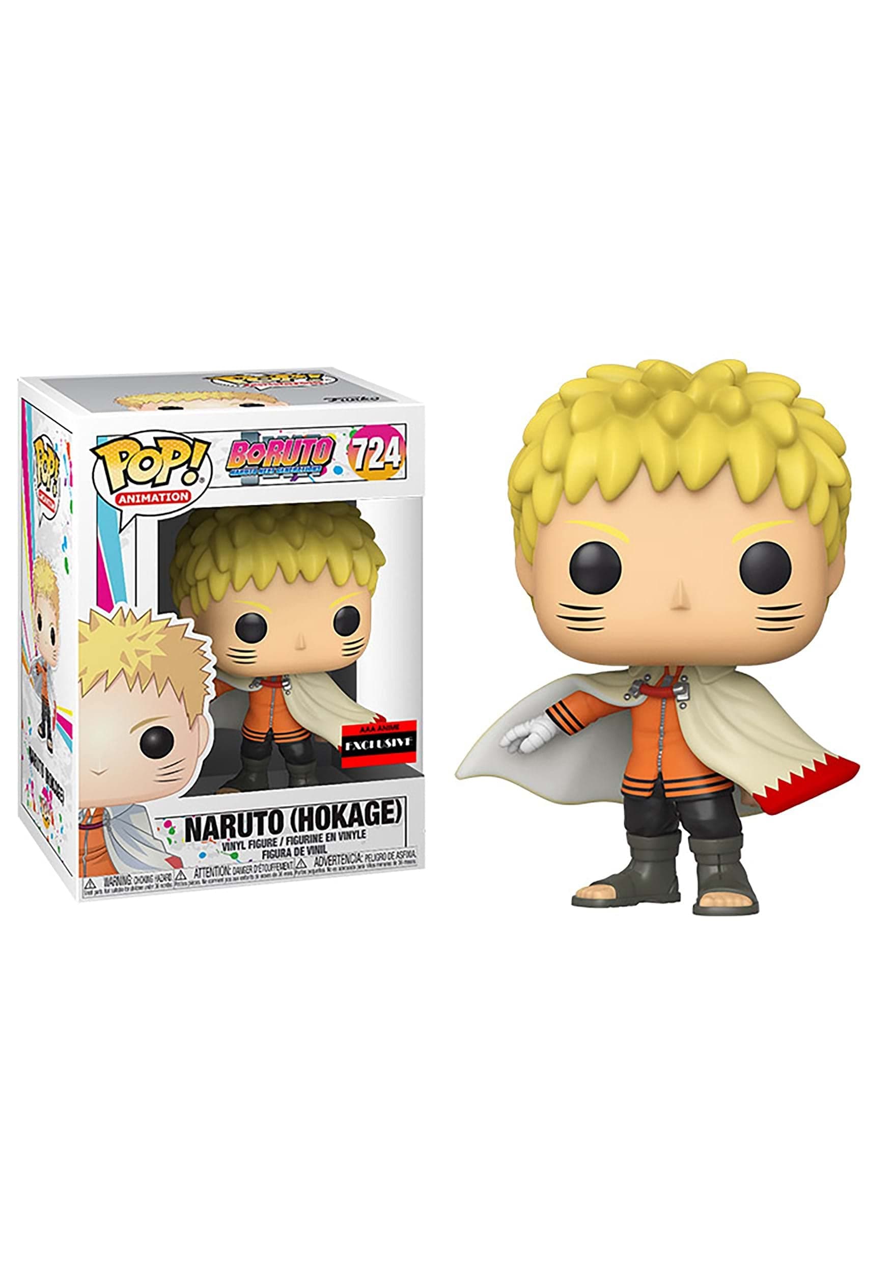 Pop Animation: Boruto Naruto Hokagew/Chase Exc GW, Action Figures 47097, Multi Color