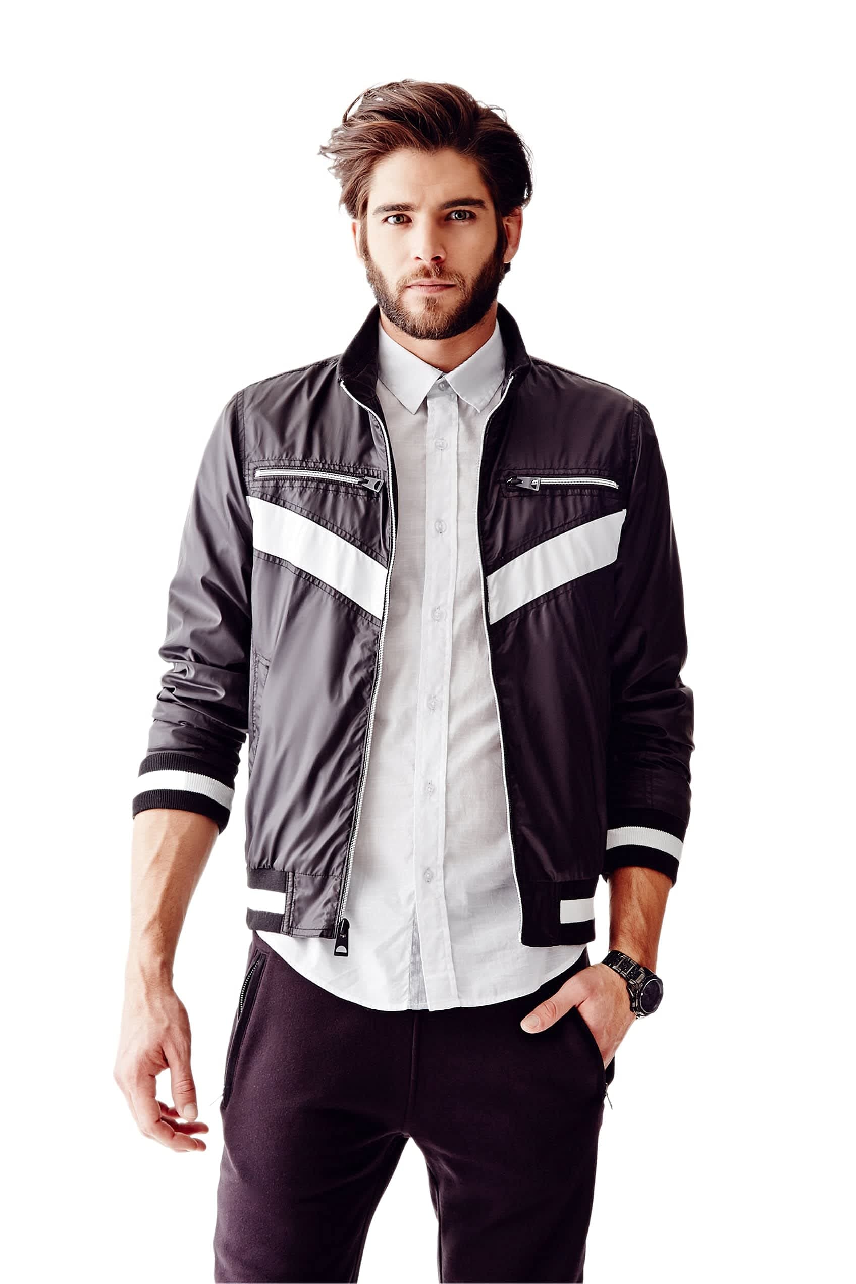 Guess Factory Chevron Track Jacket