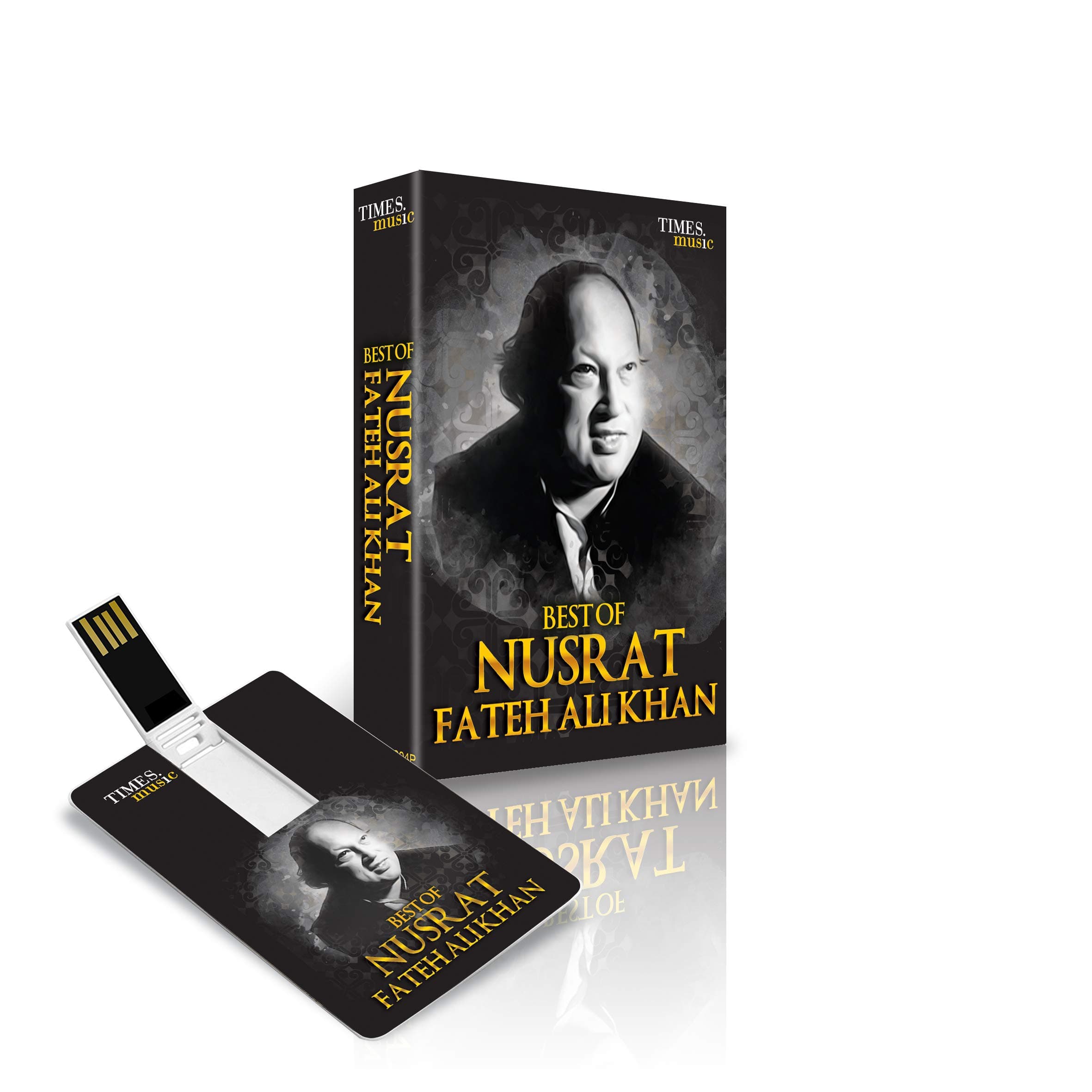 Times Music Music Card - Best of Nusrat Fateh Ali Khan (4 GB USB Flash Drive) - Ghazals