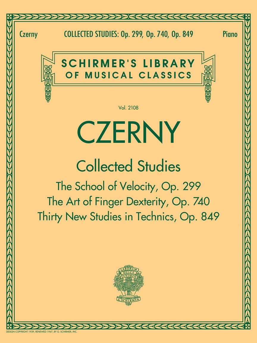 G. Schirmer, Inc. Collected Studies: Op. 299, Op. 740, Op. 849