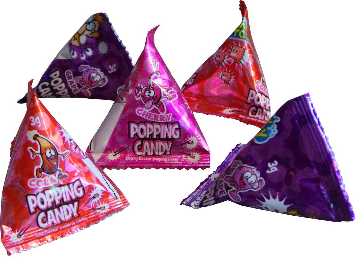 Popping Candy Triangle Sweets (24 Supplied)