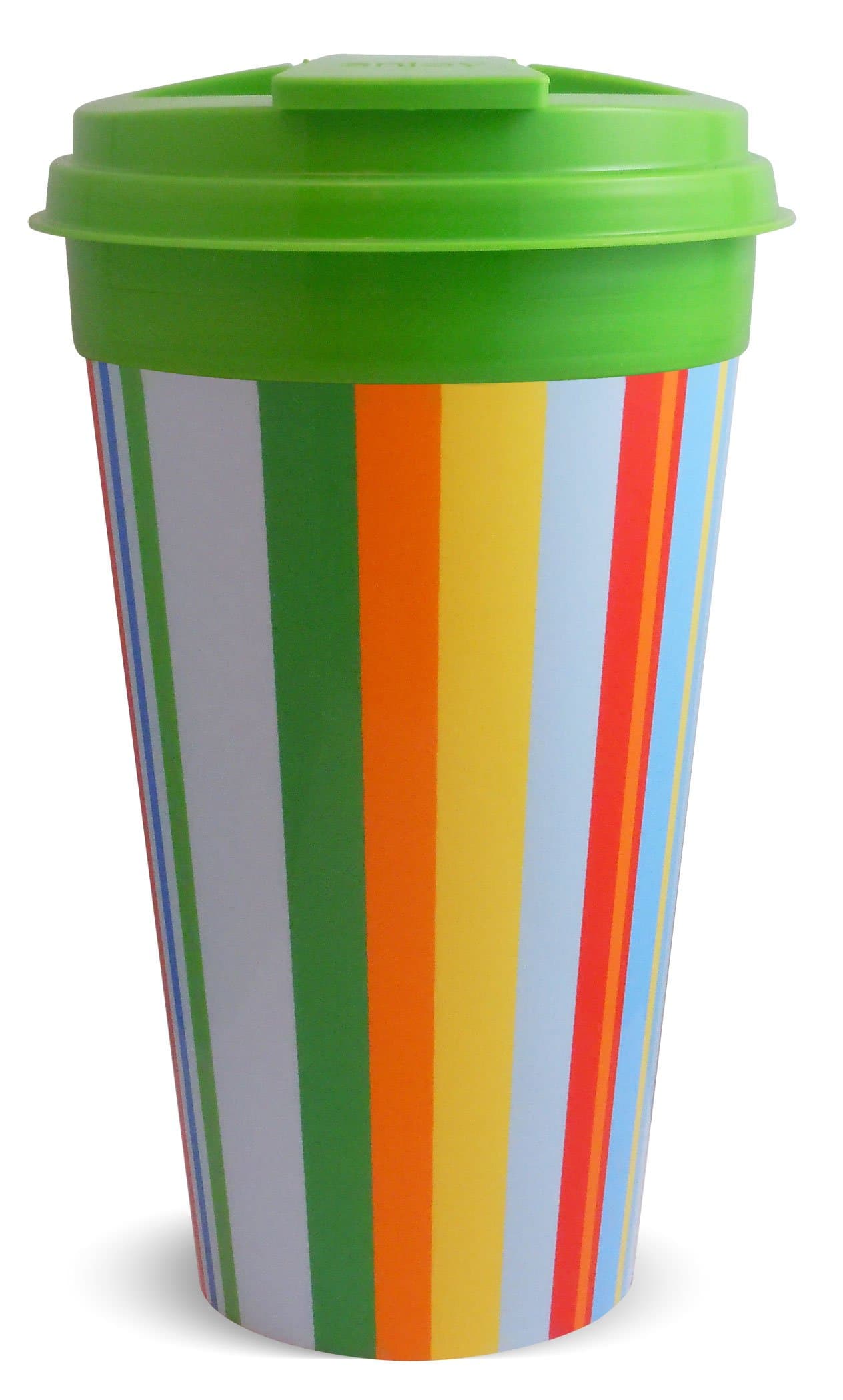 Spring Collection/Stripes Insulated Travel Mug, 16 Oz., Set of 2