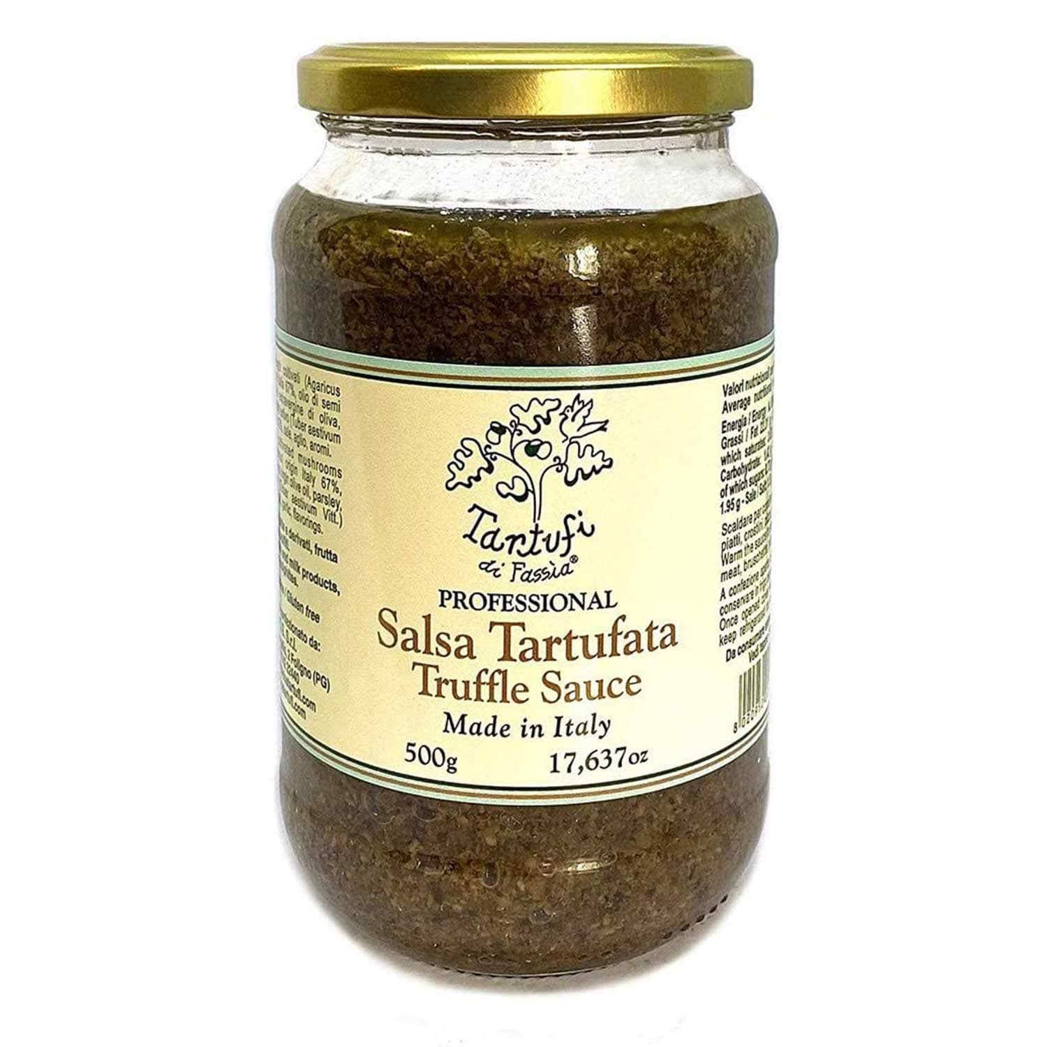 Tartufi Di Fassia, Black Truffle Salsa (500g / 1.1lb)