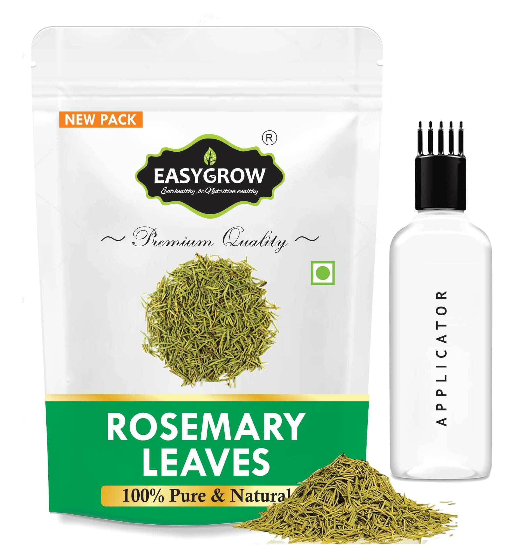 Easygrow Rosemary Dried Leaves (100% Natural) - 100 gm, Dried Rosemary Leaves For Hair Growth