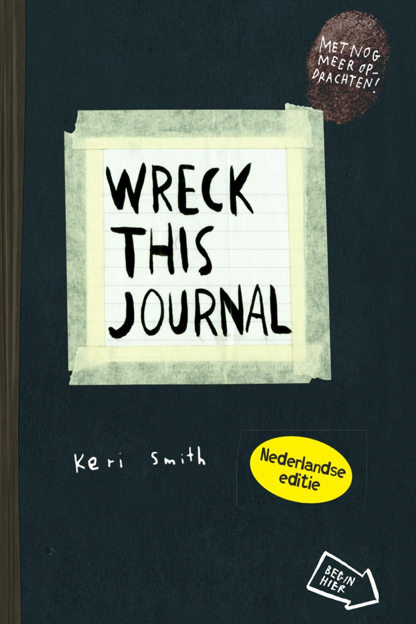 Wreck this journal NL Edition, Black, (Dutch) Paperback – 15 Jun. 2018