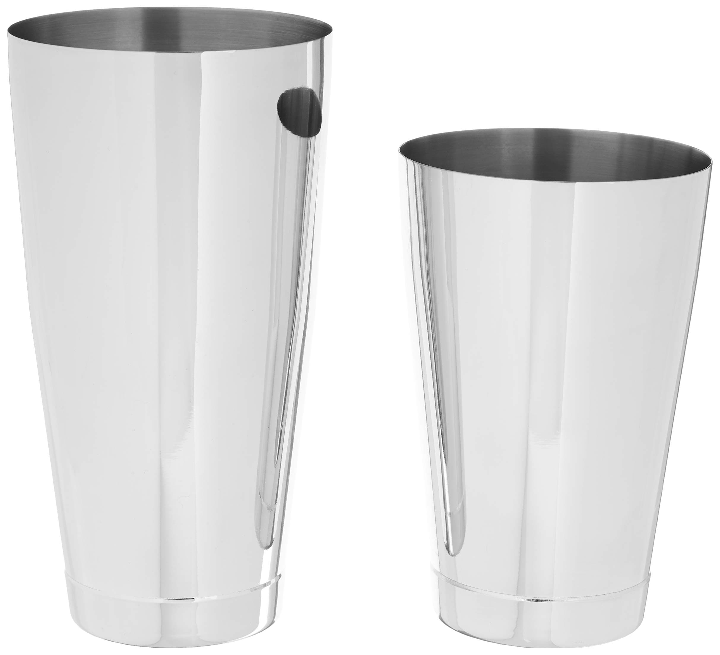 Shaker Cocktail Tin, Set (18 oz and 28 oz), Stainless Steel,M37009