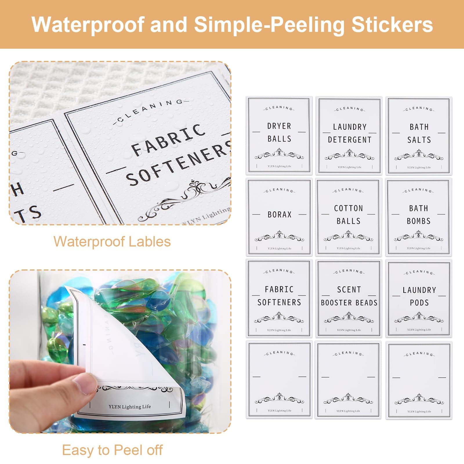 Laundry Pods Container With Airtight Bamboo Lid,Glass Jars for Laundry Room Organization Jar. Dishwasher pods container.1/2 Gallon Laundry Jars for Detergent Powder,Scent Boosters,Laundry Room Storage