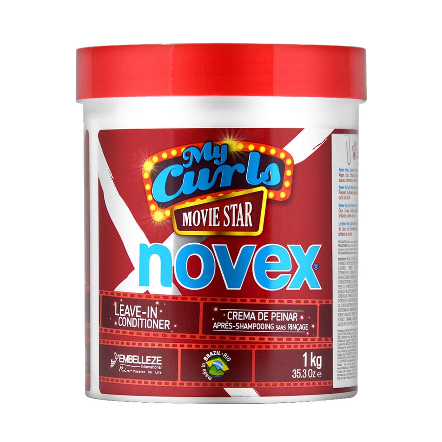 Novex My Curls Movie Star Combing Cream, 1 kg