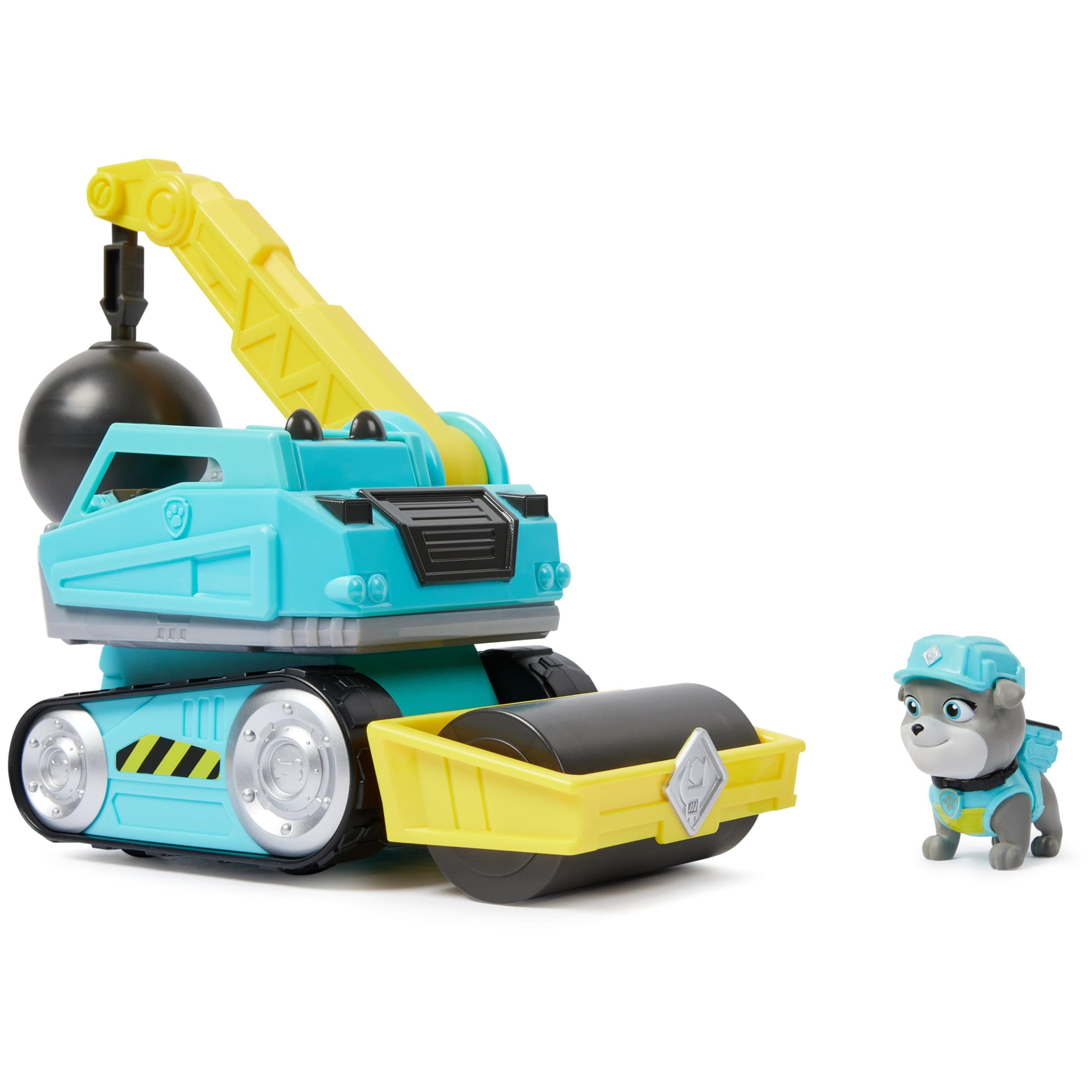 Rubble and Crew, Motor’s Wrecking Ball Toy Truck with Action Figure and Movable Construction Toys, Kids’ Toys for Aged 3 and Up