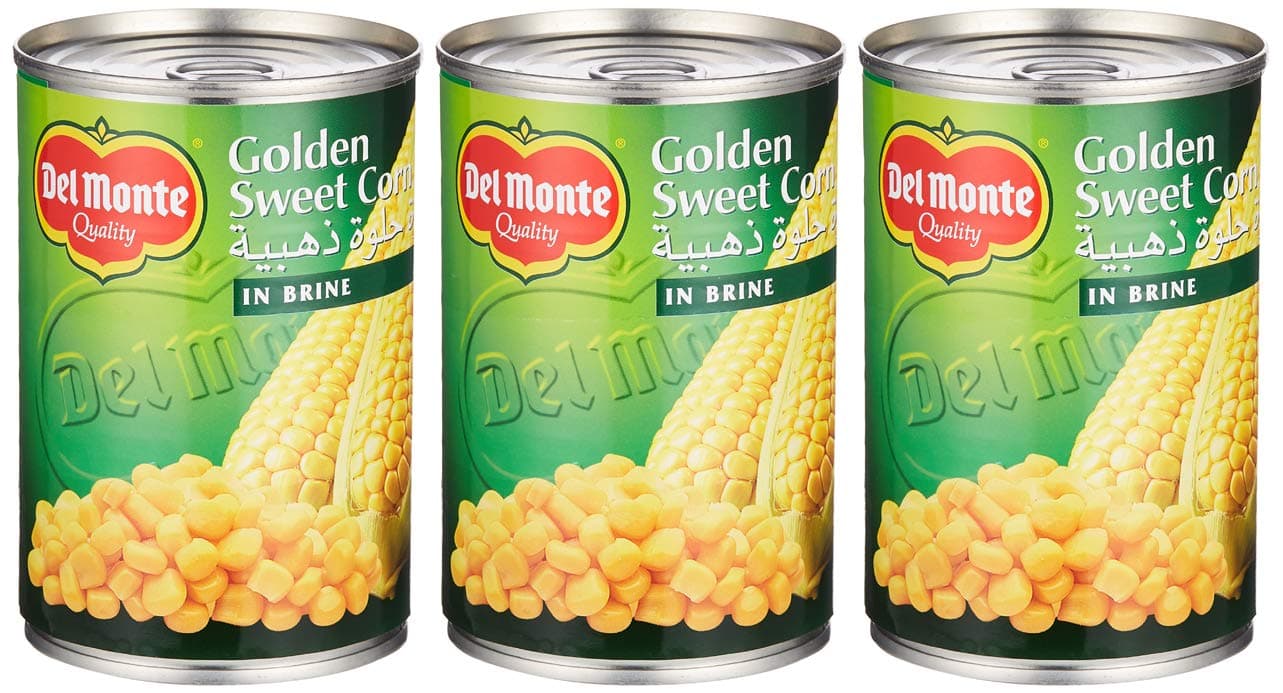 Del Monte Canned Gold Corn , 410 Gms - (Pack Of 3)