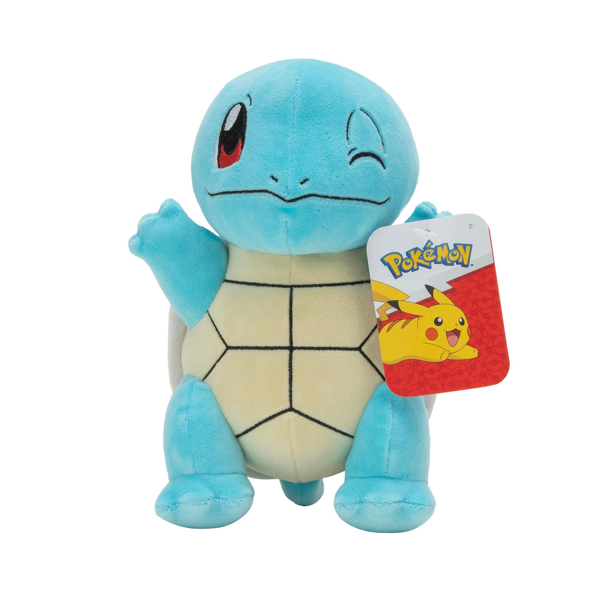Pokémon Official & Premium Quality 8-inch Squirtle Plush - Adorable, Ultra-Soft, Plush Toy, Perfect for Playing & Displaying - Gotta Catch ‘Em All