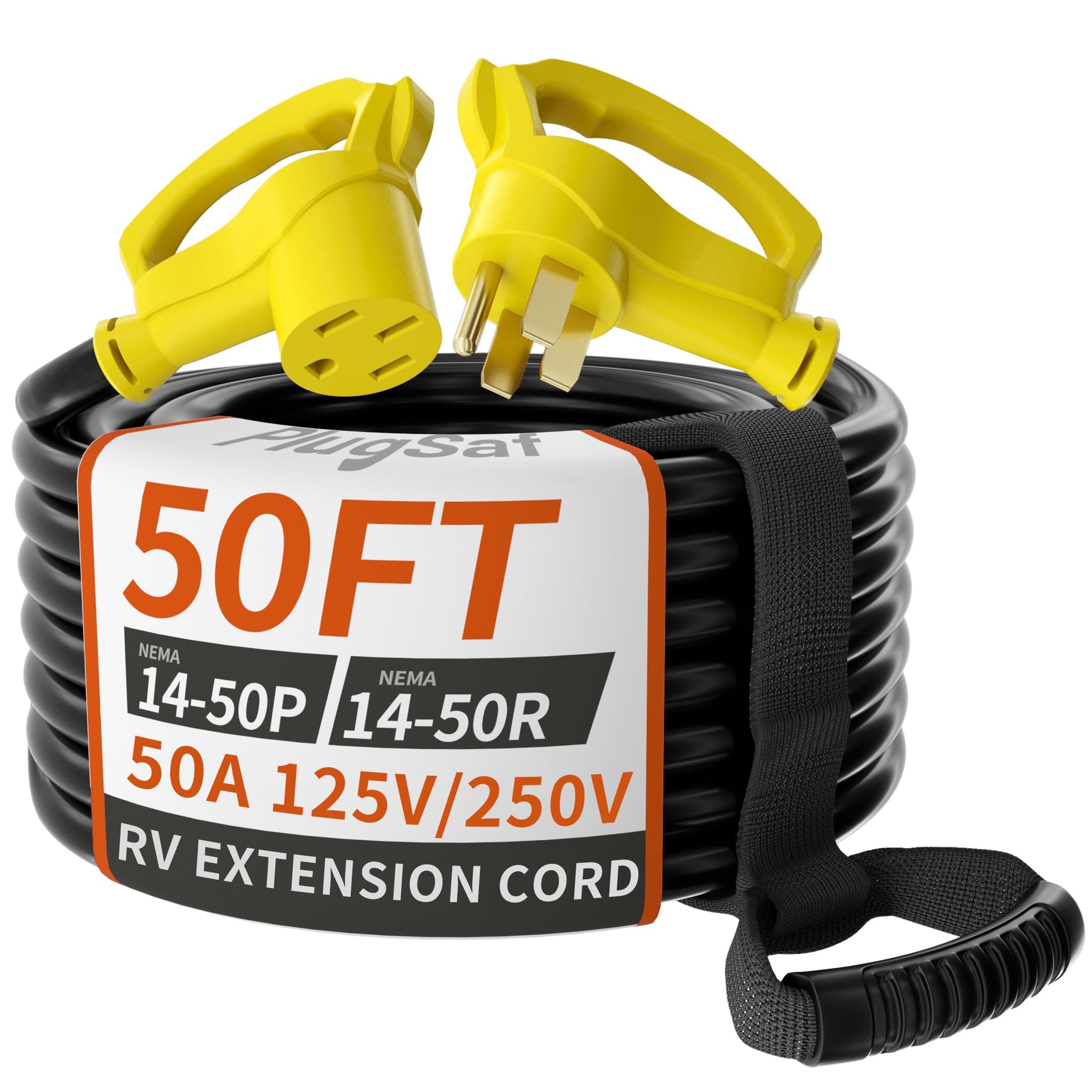 50 AMP RV Cord 50 FT Yellow