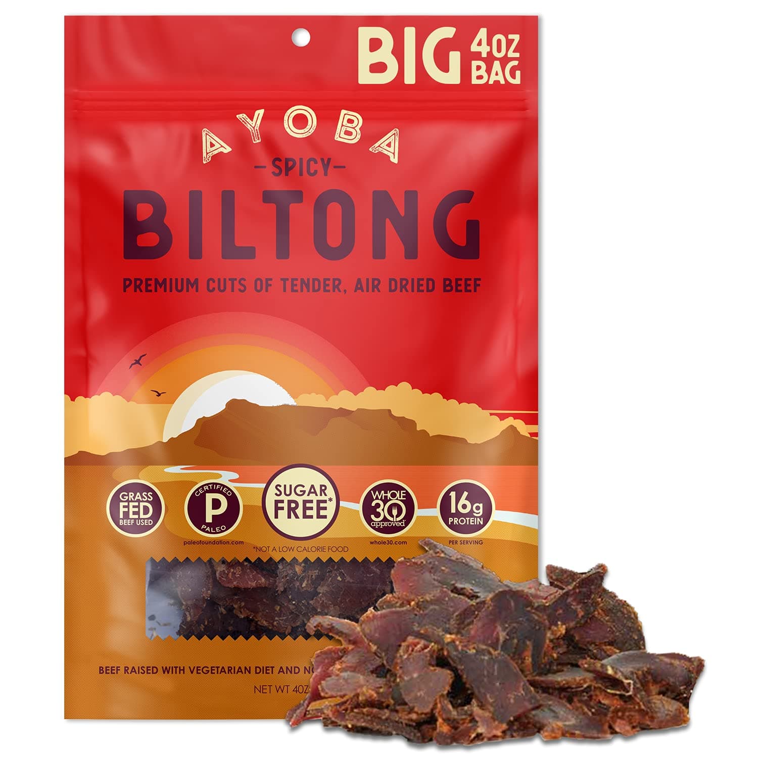 Spicy Biltong
