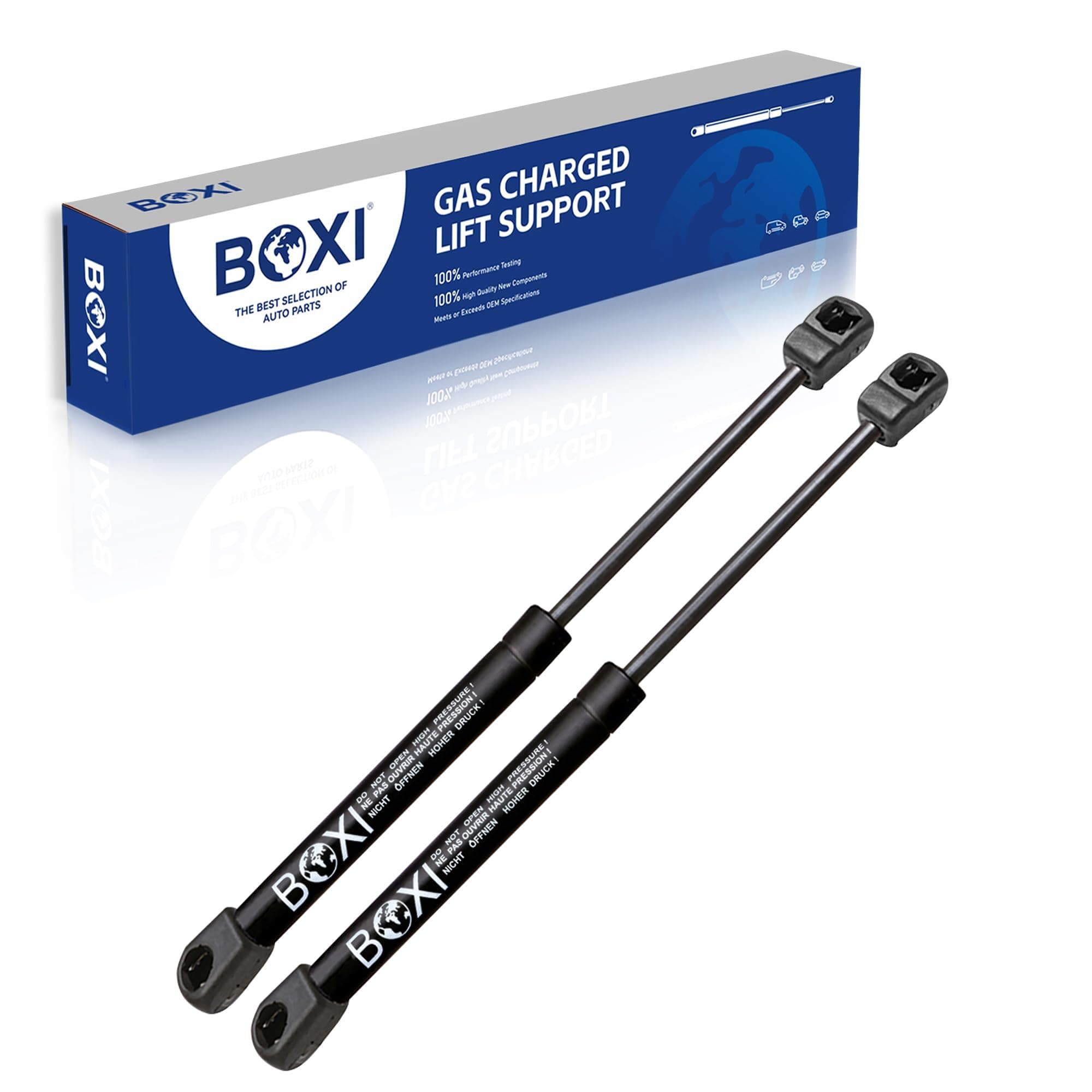 BOXI 2pcs Rear Glass Window Lift Supports Struts Shocks Spring Dampers for Toyota Matrix 2003 2004 2005 2006 2007 2008 Rear Window | Replaces SG329022 4188 6893002021
