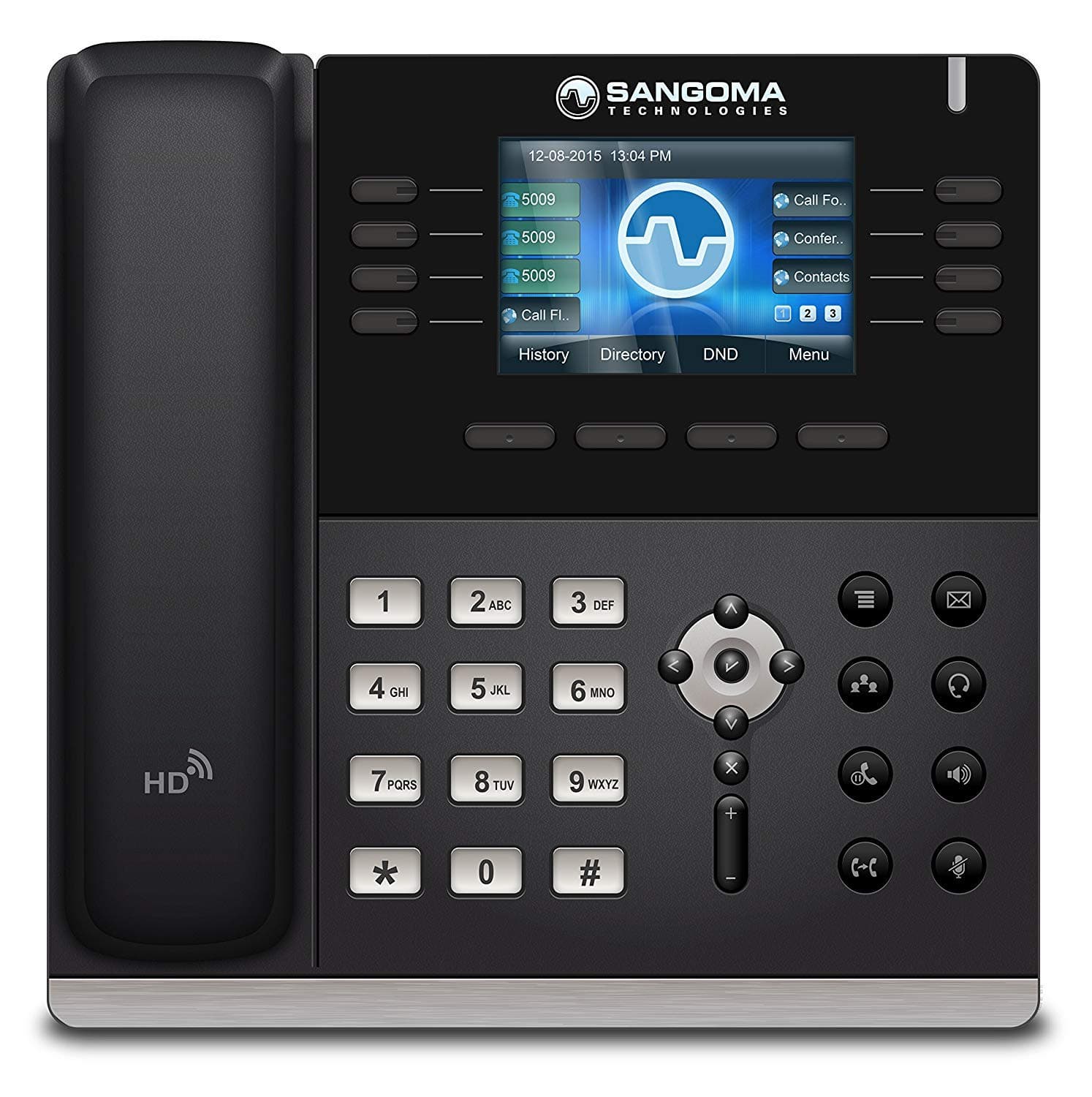 US INC.. Sangoma s505 VoIP Phone with POE (or AC Adapter Sold Separately), Model: PHON-S505