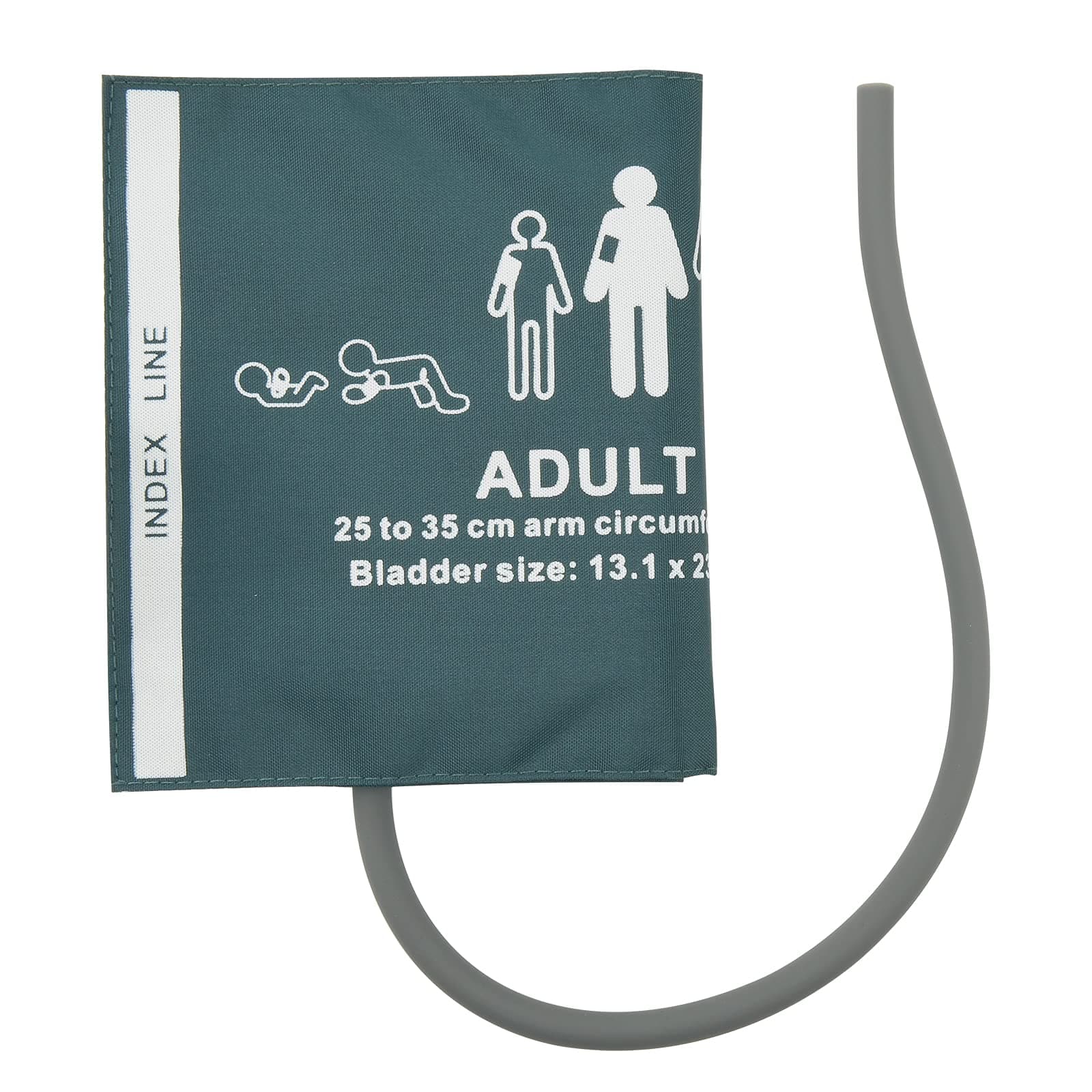 Replacement Cuff for Blood Pressure Monitor and Machine for Upper Arm Circumference Adult Size