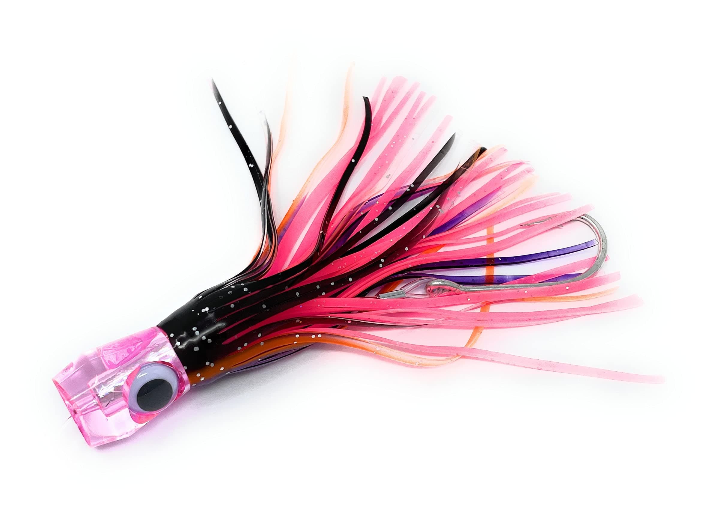 Capt Jay Fishing Lures Trolling Lures Saltwater for Tuna Marlin Dolphin Mahi Wahoo and Dorado, Rigged Big Game Fishing Lures trolling Surface Lures