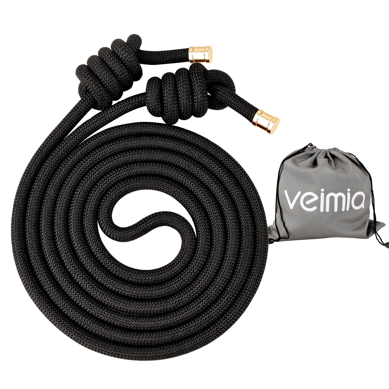 veimia Flow Rope for Fitness High Performance Double Woven Workout Rope Adjustable Flow Jump Rope for Men Women Training Indoor Outdoor Cardio Exercise Rope for beginner