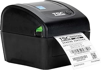 TSC DA210 Desktop Direct Thermal Label Printer for Postage, Shipping Tags, Receipts, Barcodes, Retail, Small Business, School, Home Office, and Stickers USB Connection, 4 Inch Width