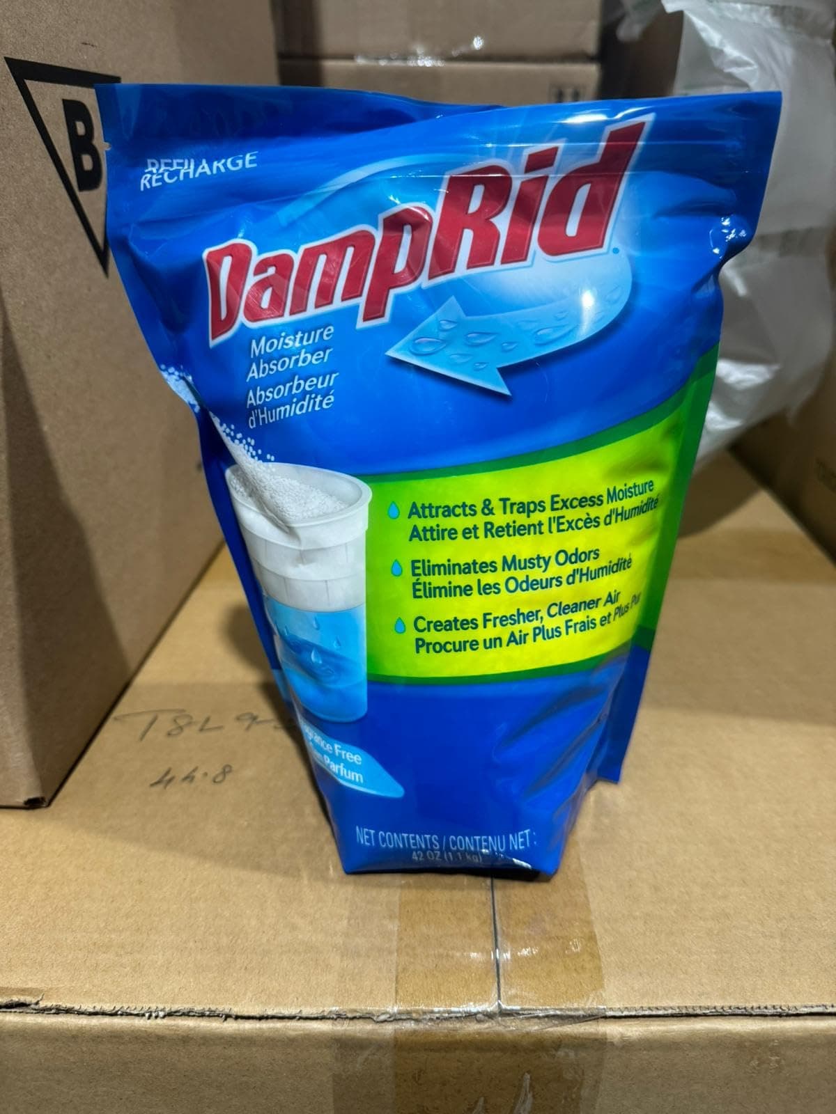 DampRidFG30K Moisture Absorber Refill, 42-Ounce (2, 42-Ounce)