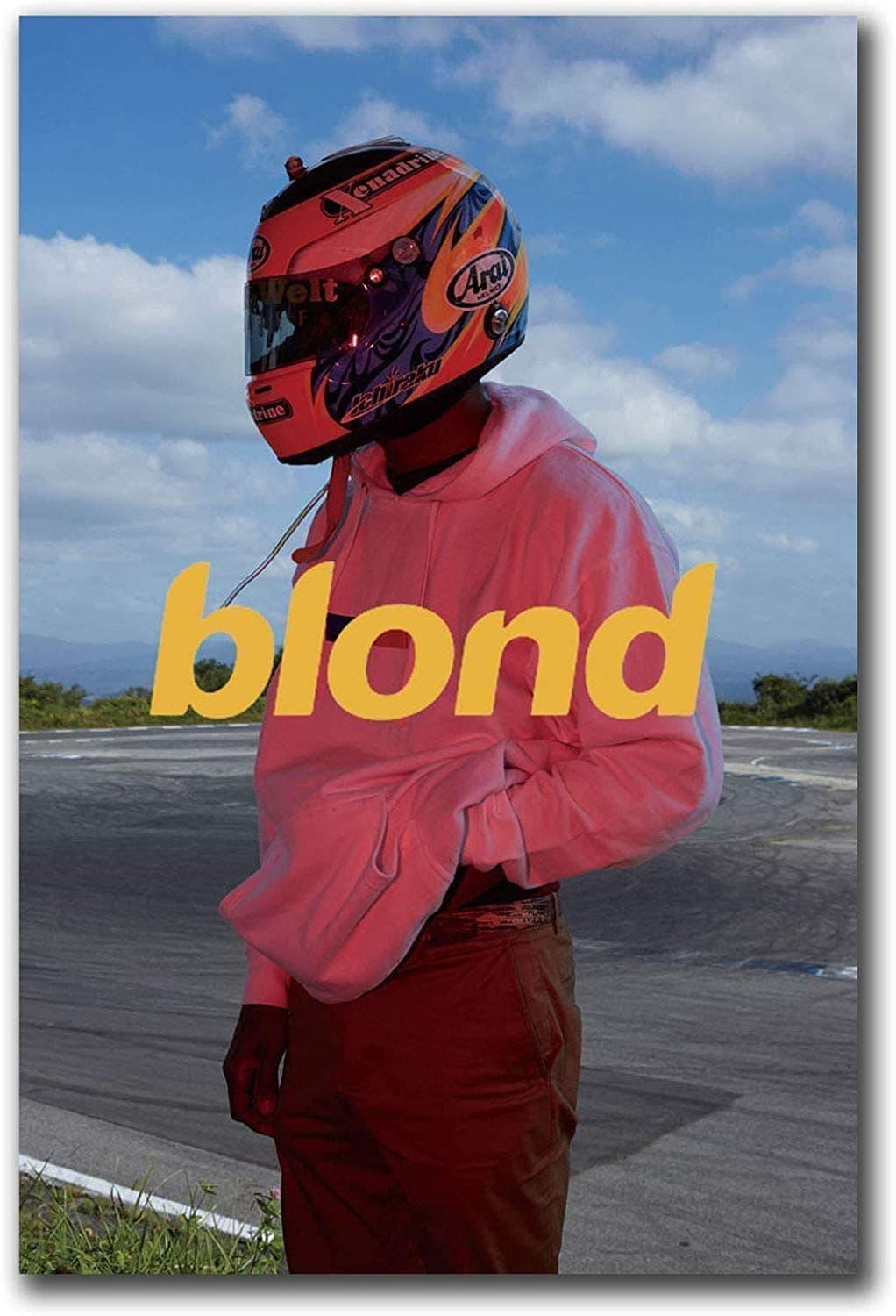 KIWI Zolto collection Frank Ocean Blond Rap Music Star Rapper poster 12 x 18 inch Poster