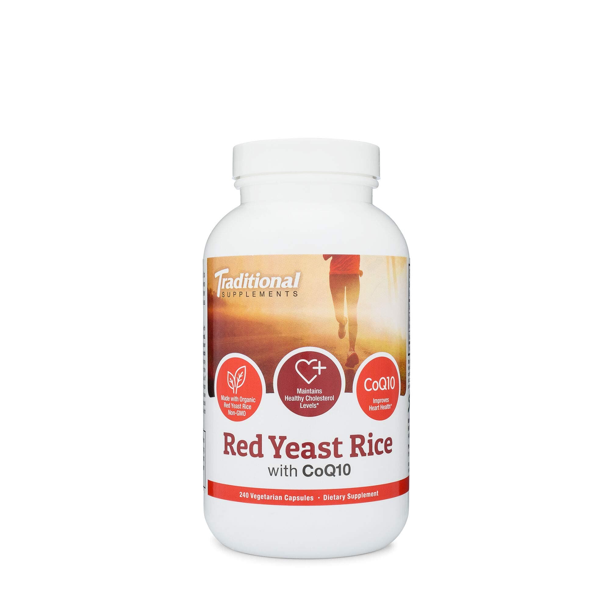 Traditional Supplements Red Yeast Rice with CoQ10