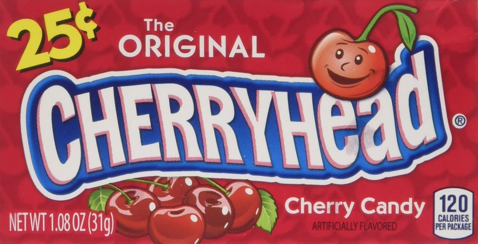 Cherryhead Candy 23 g (Pack of 24)