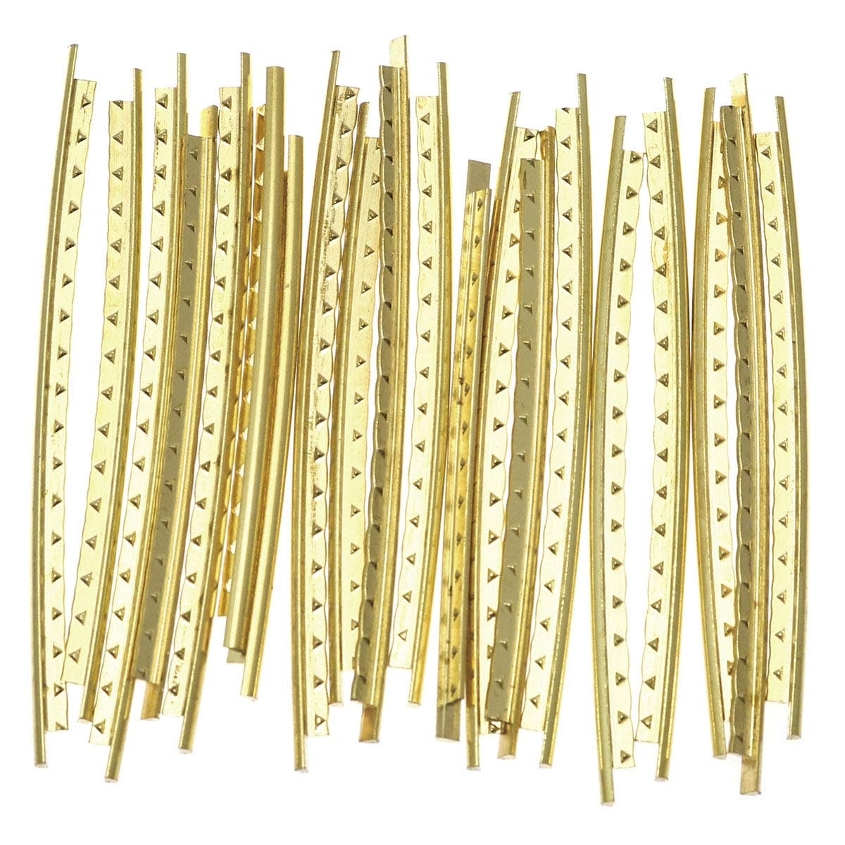ZRM&E 20IN1 Brass Classical Wooden Guitar Frets Acoustic Guitar Fret Wire Fretwires Set For Guitar Bass Parts & Accessories Width 2.0 mm