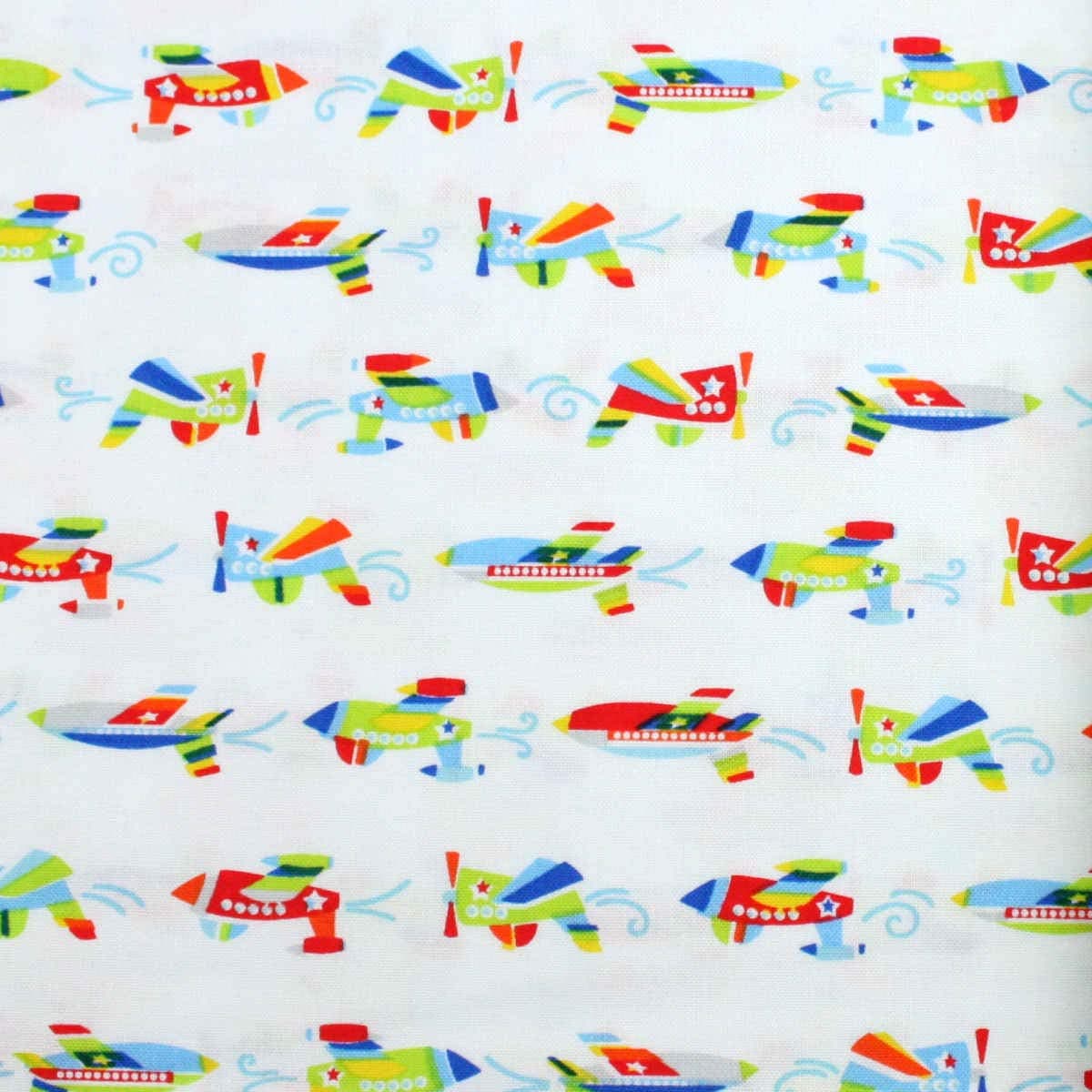 Henry Glass Airplane Aeroplane Cotton Quilting Fabric Fat Quarter