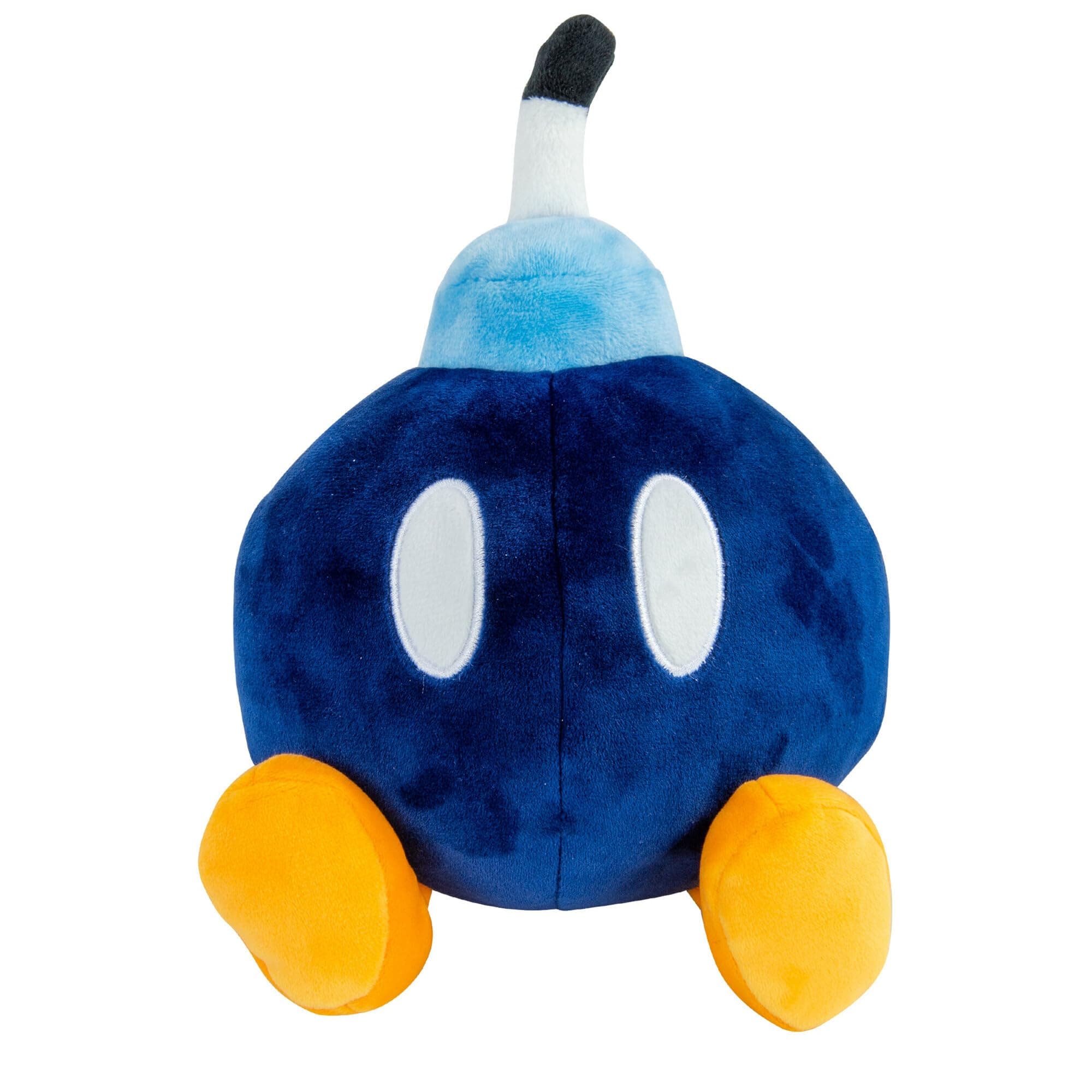 Club Mocchi Mocchi- Super Mario Plush - Bob-Omb Plushie - Squishy Mario Toys and Cute Stuffed Animals - Gaming Room Decor - Video Game Collectibles - 8 Inch